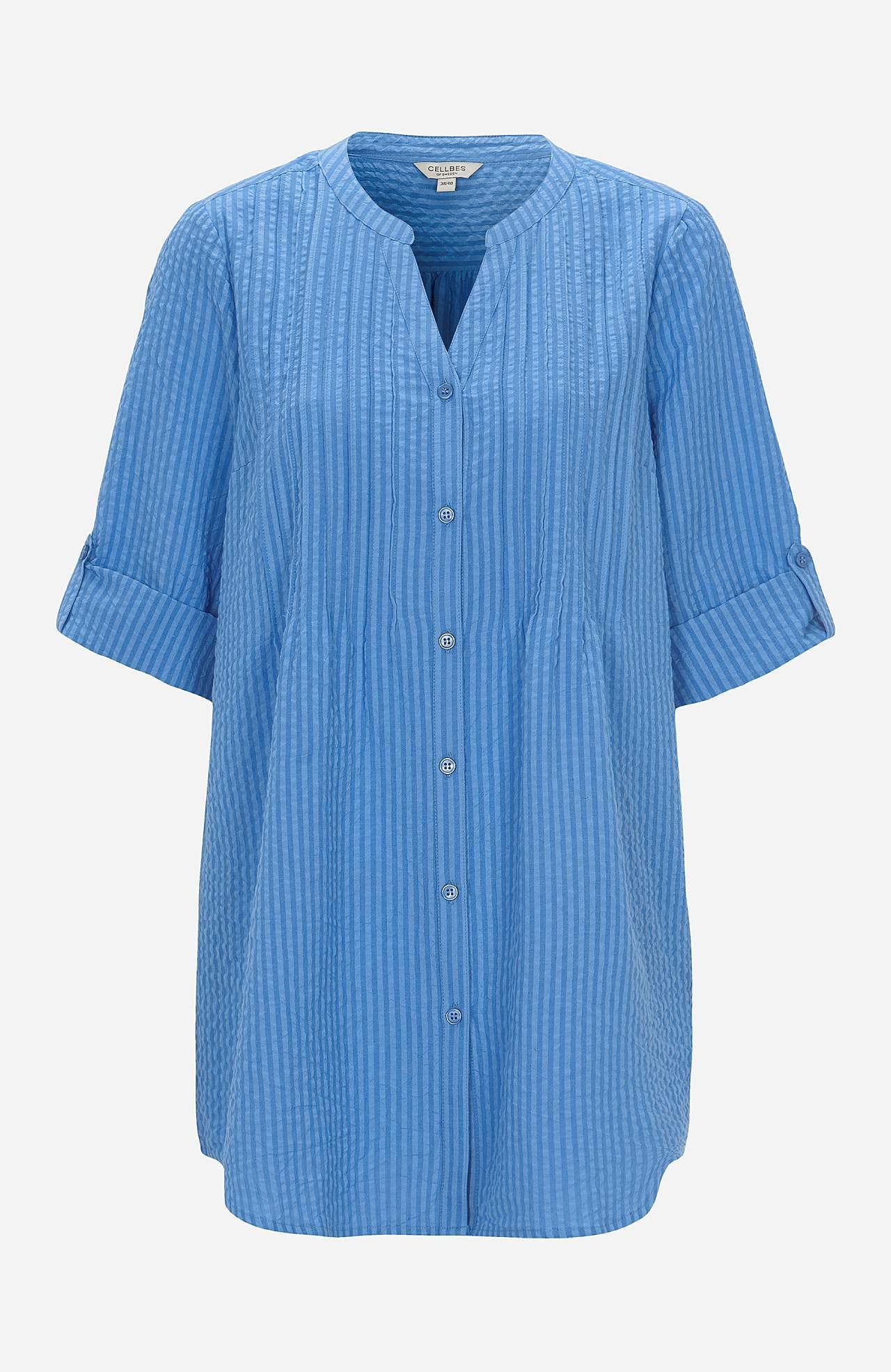 Tunic in seersucker