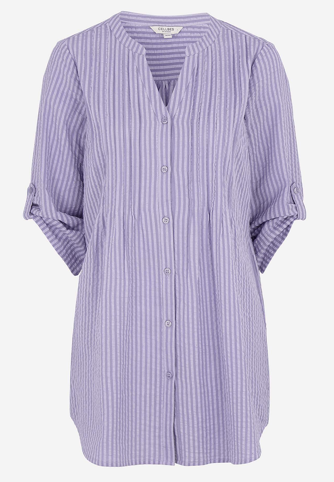 Tunic in seersucker