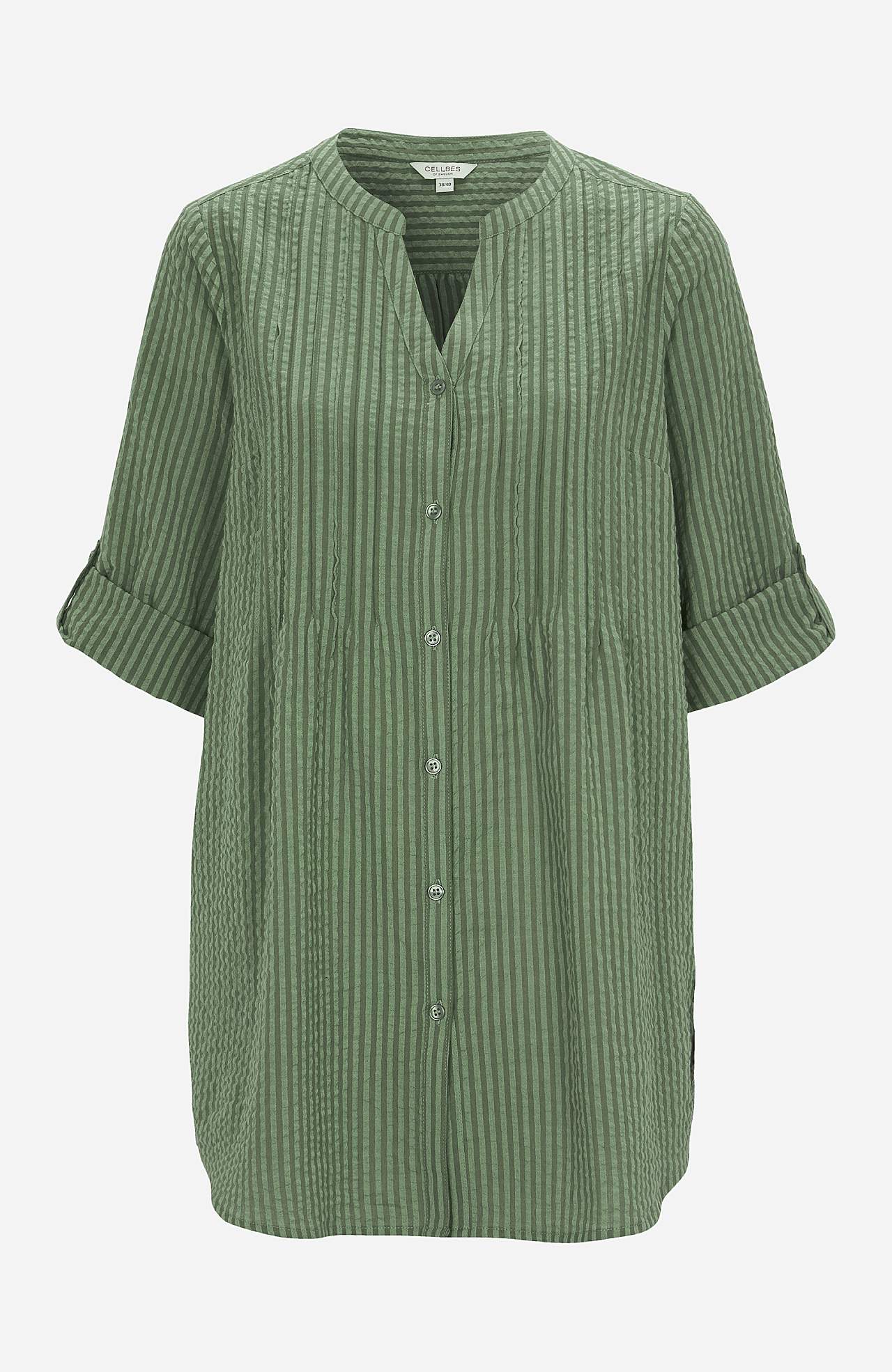 Tunic in seersucker