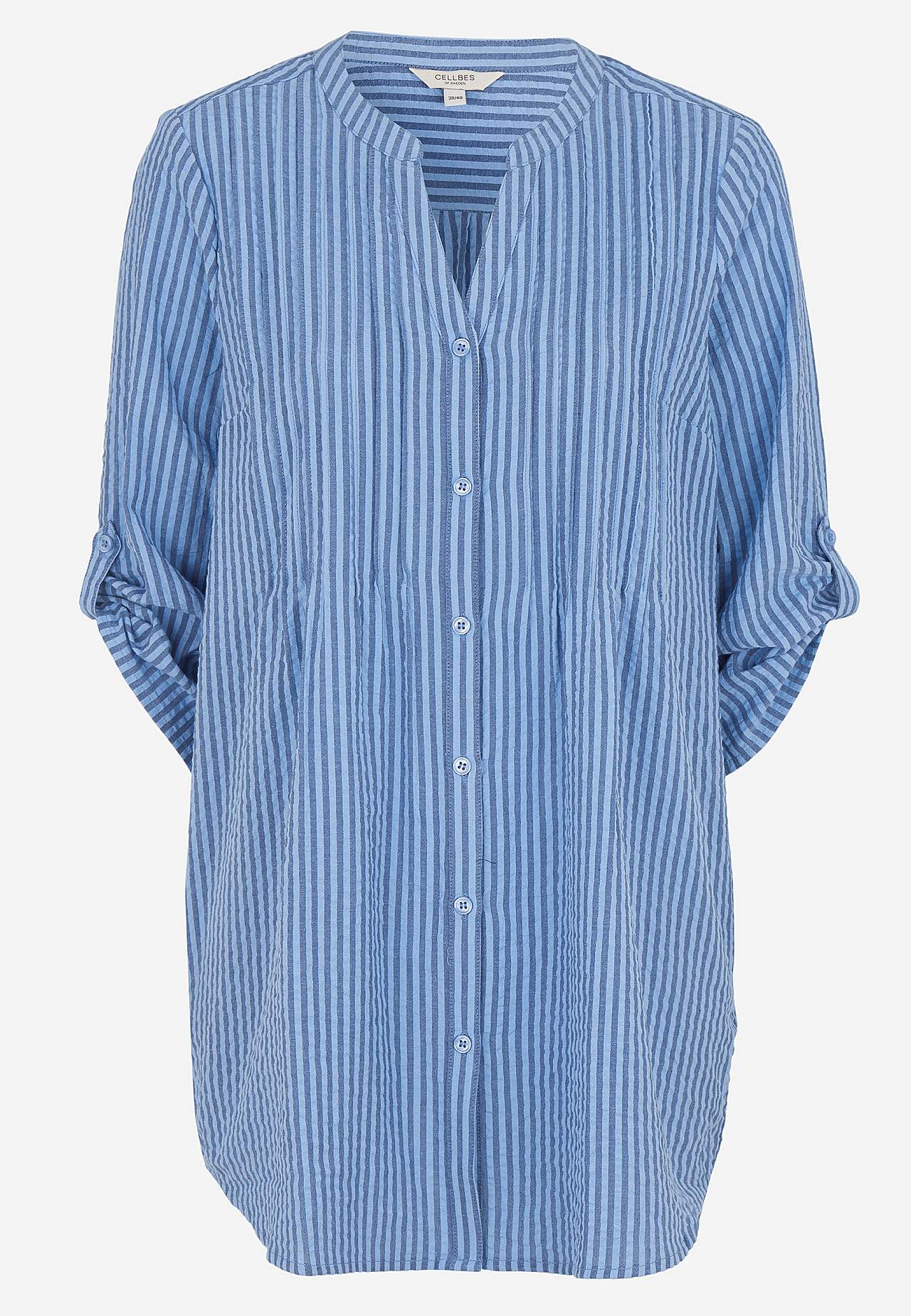 Tunic in seersucker
