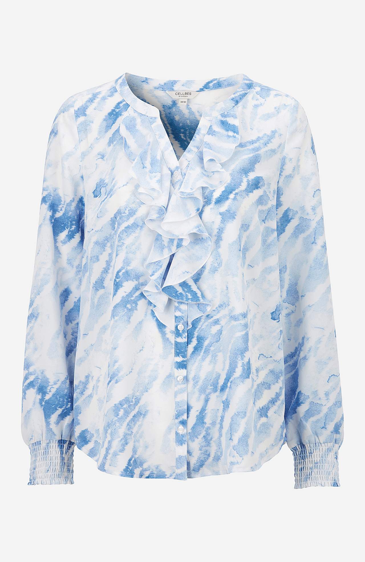 Blouse with ruffle Alva