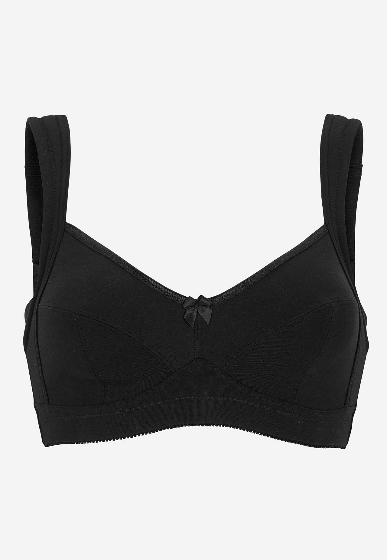 Wireless soft bra in cotton