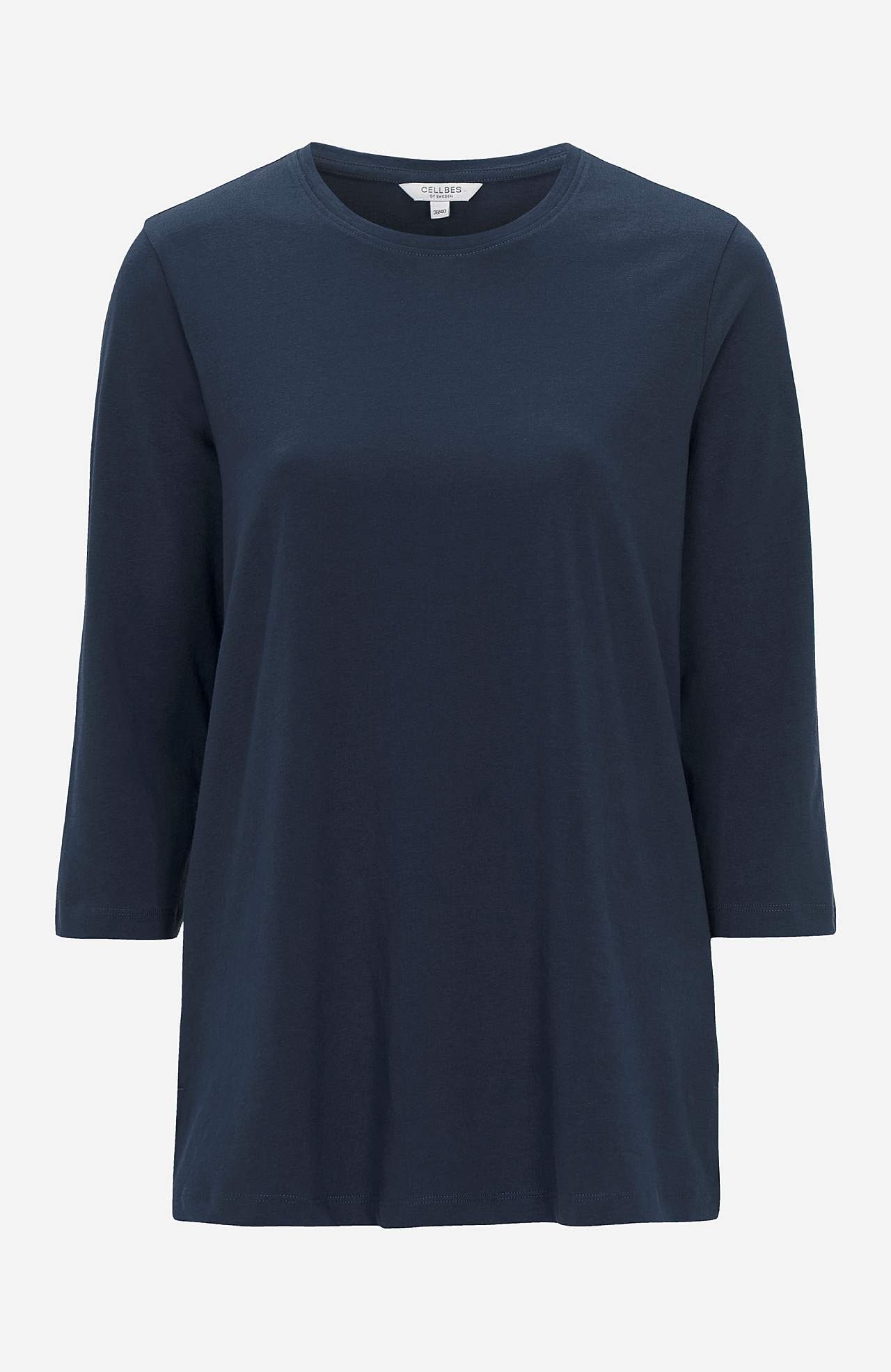 Jersey top with 3/4 sleeves 2-pack