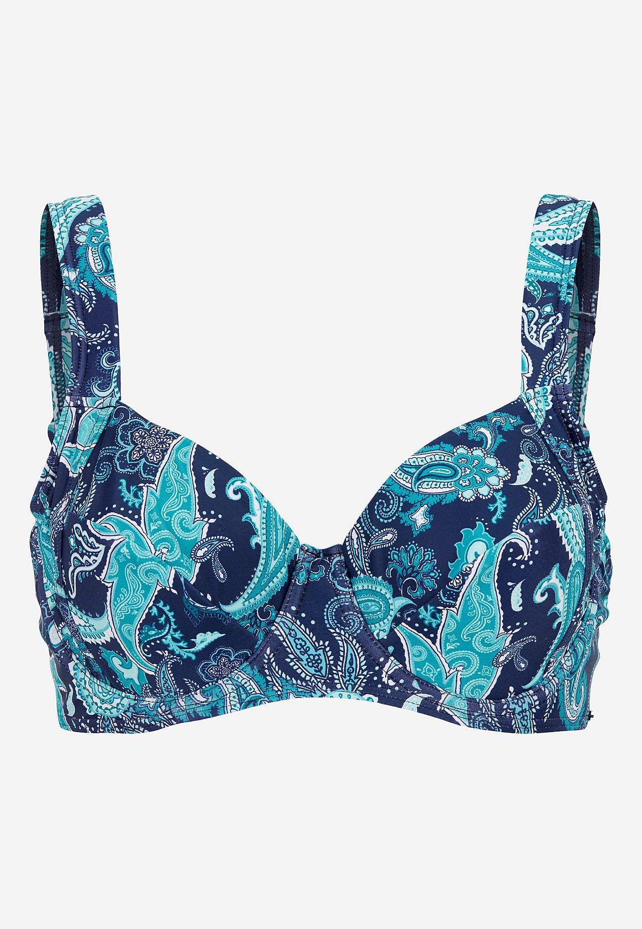 Bikini bra with paisley pattern Umeå