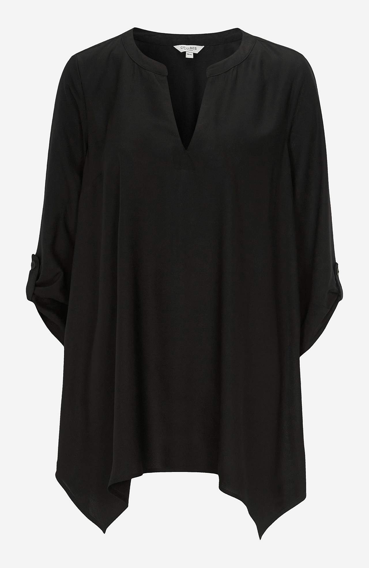 Tunic with V-neck