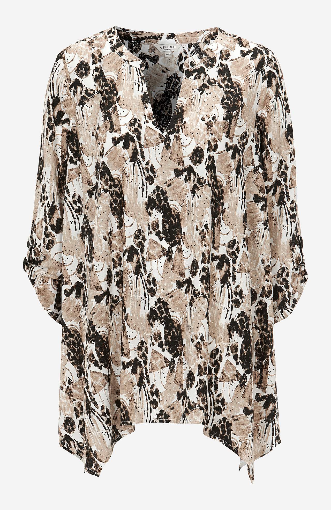 Tunic with V-neck