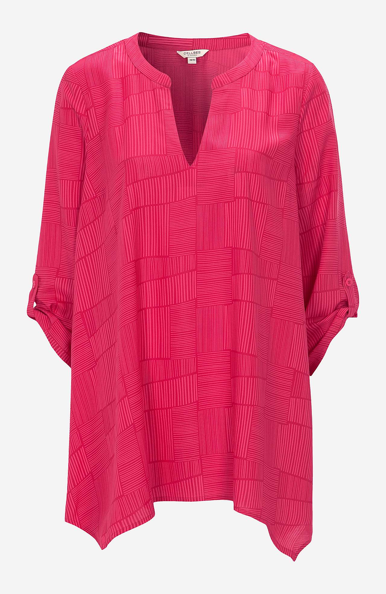 Tunic with V-neck