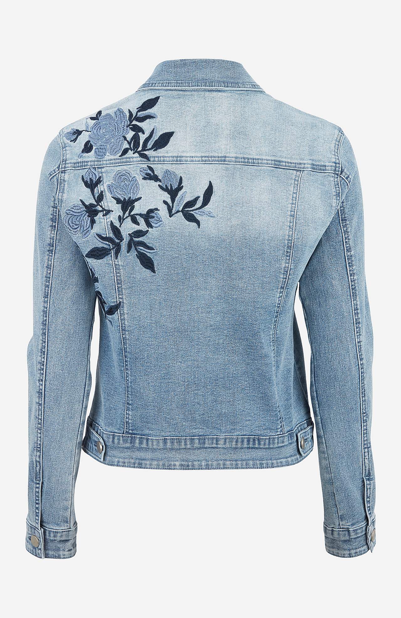 Denim jacket with embroidery Emmy