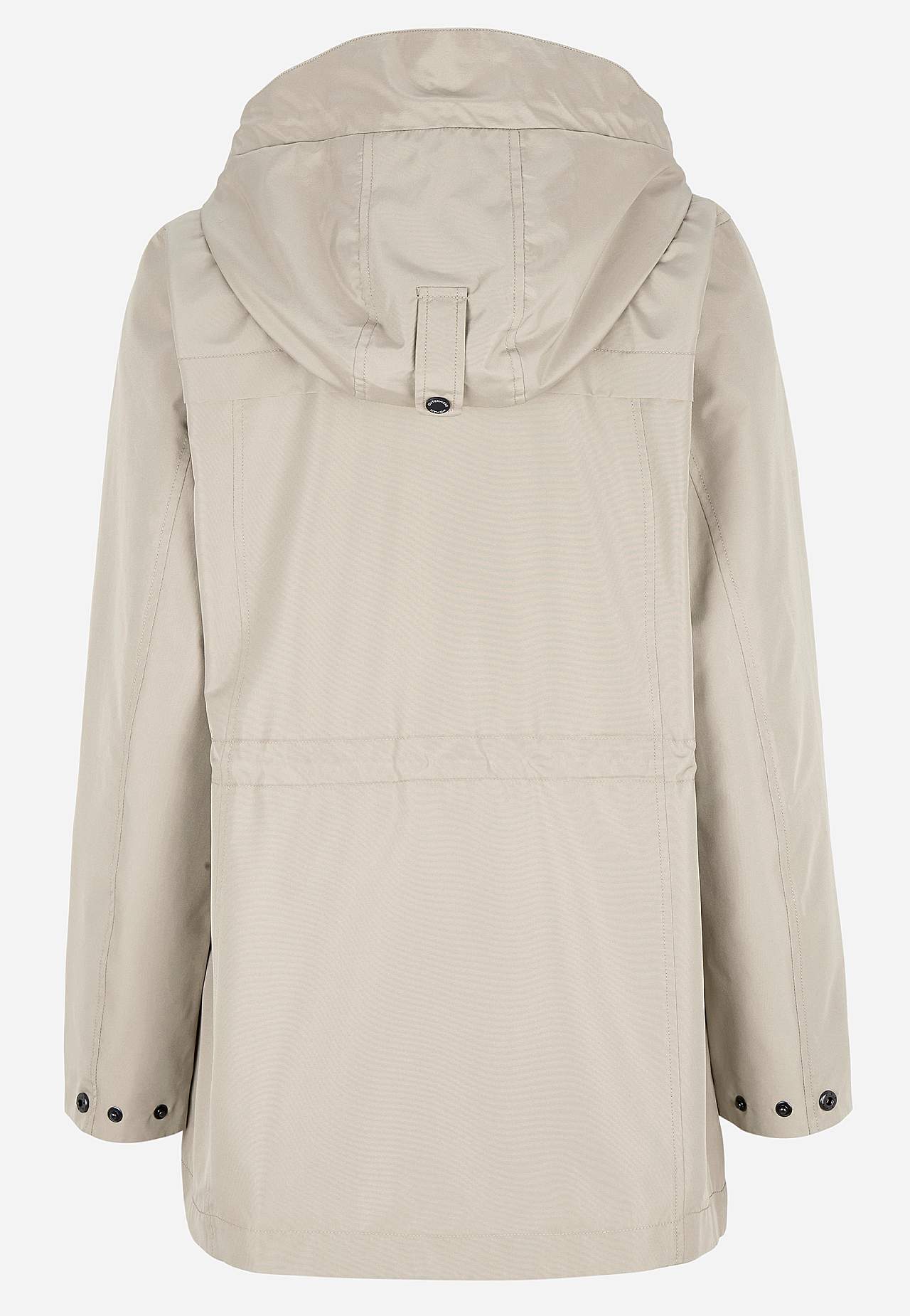 Windproof jacket with hood