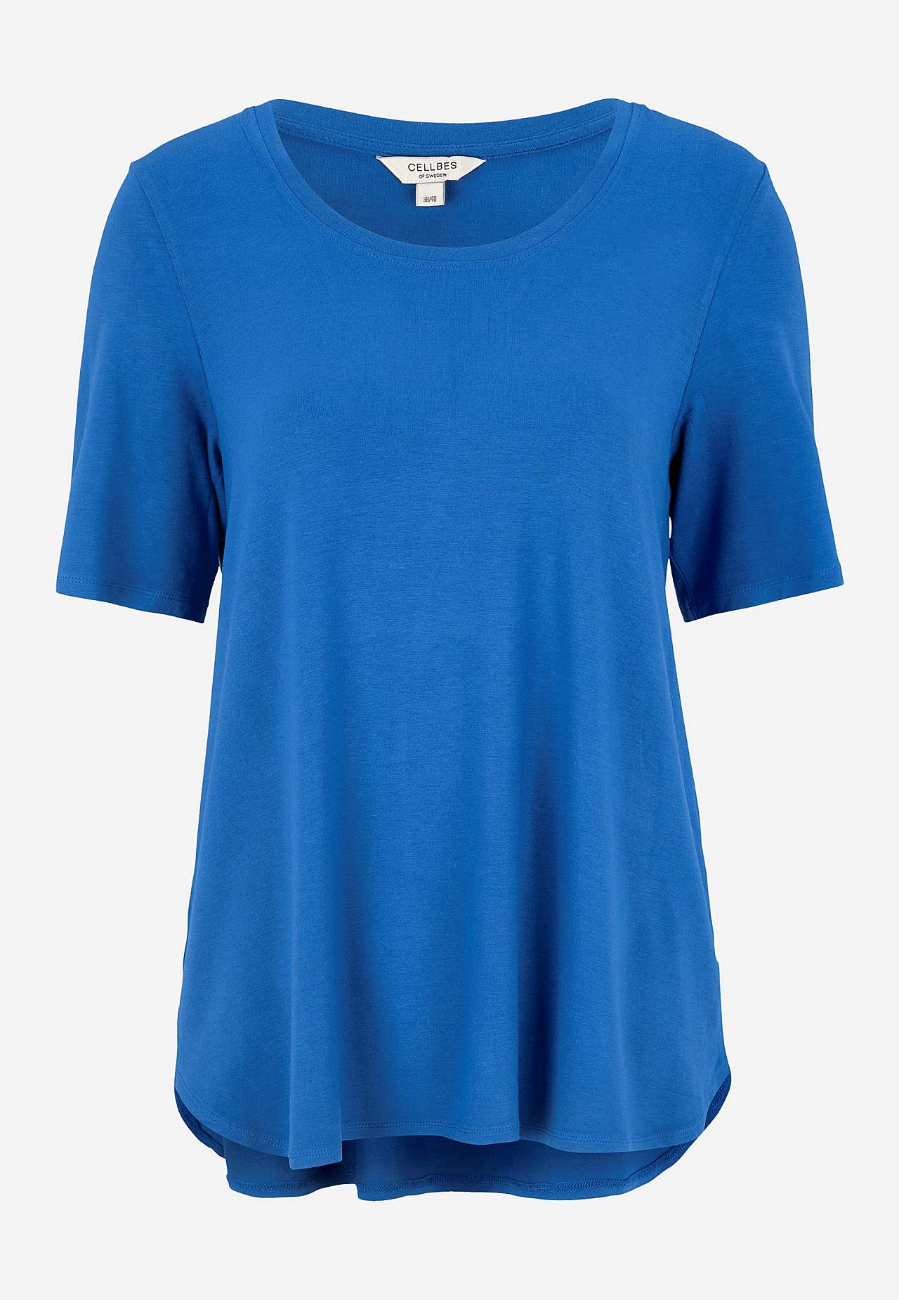 Jersey top with short sleeve