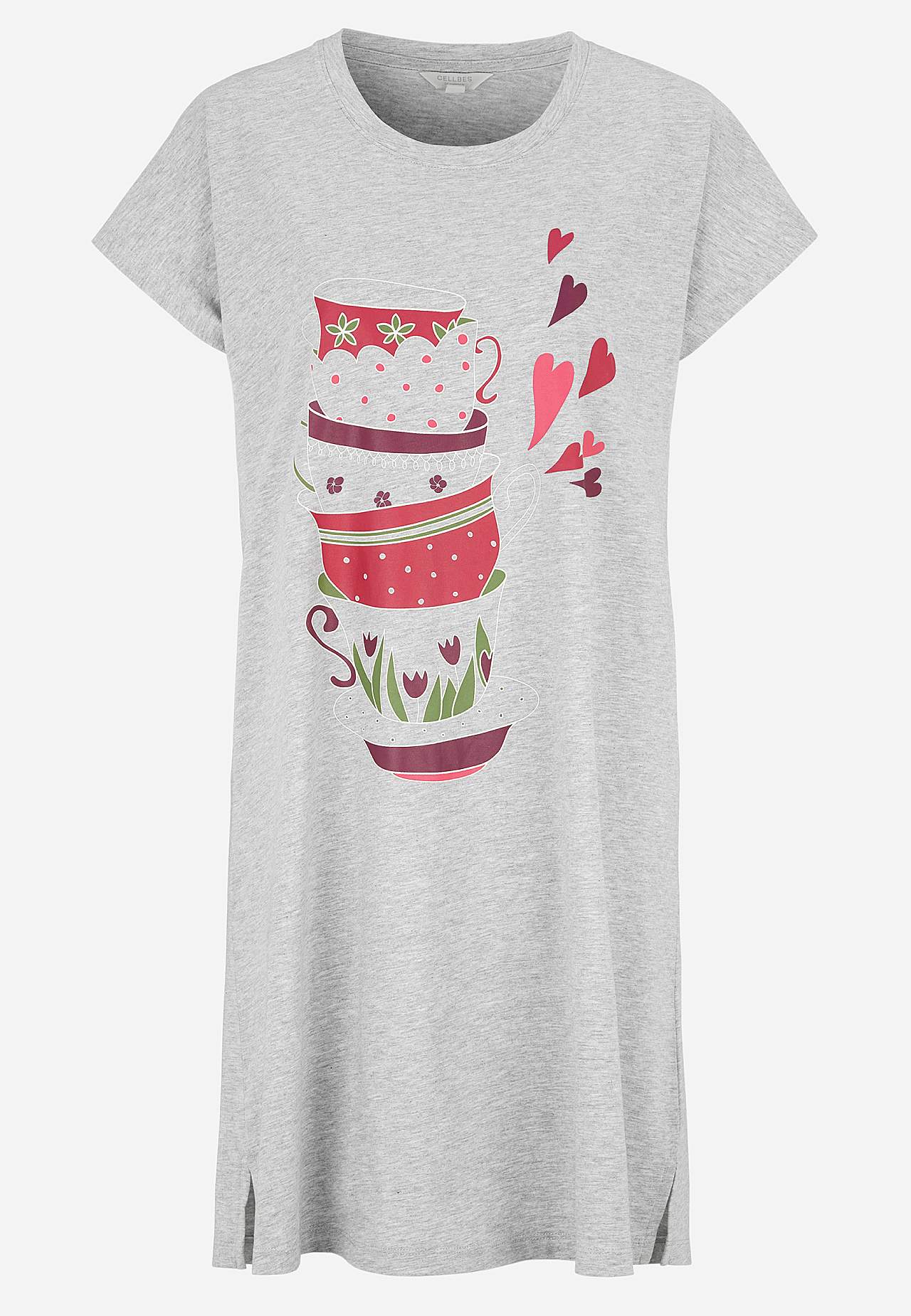 Nightdress in cotton