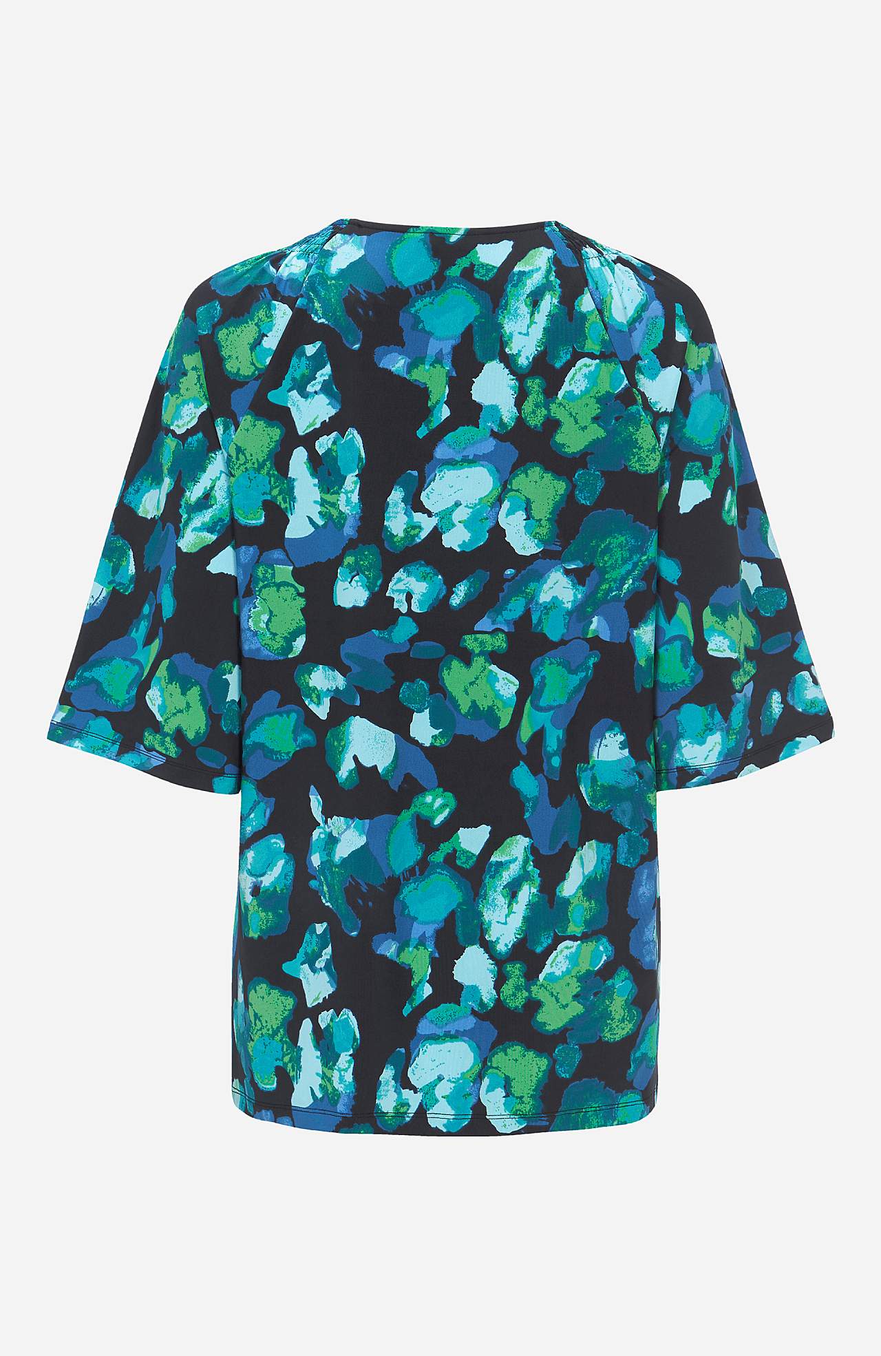 Jersey top with bell sleeve