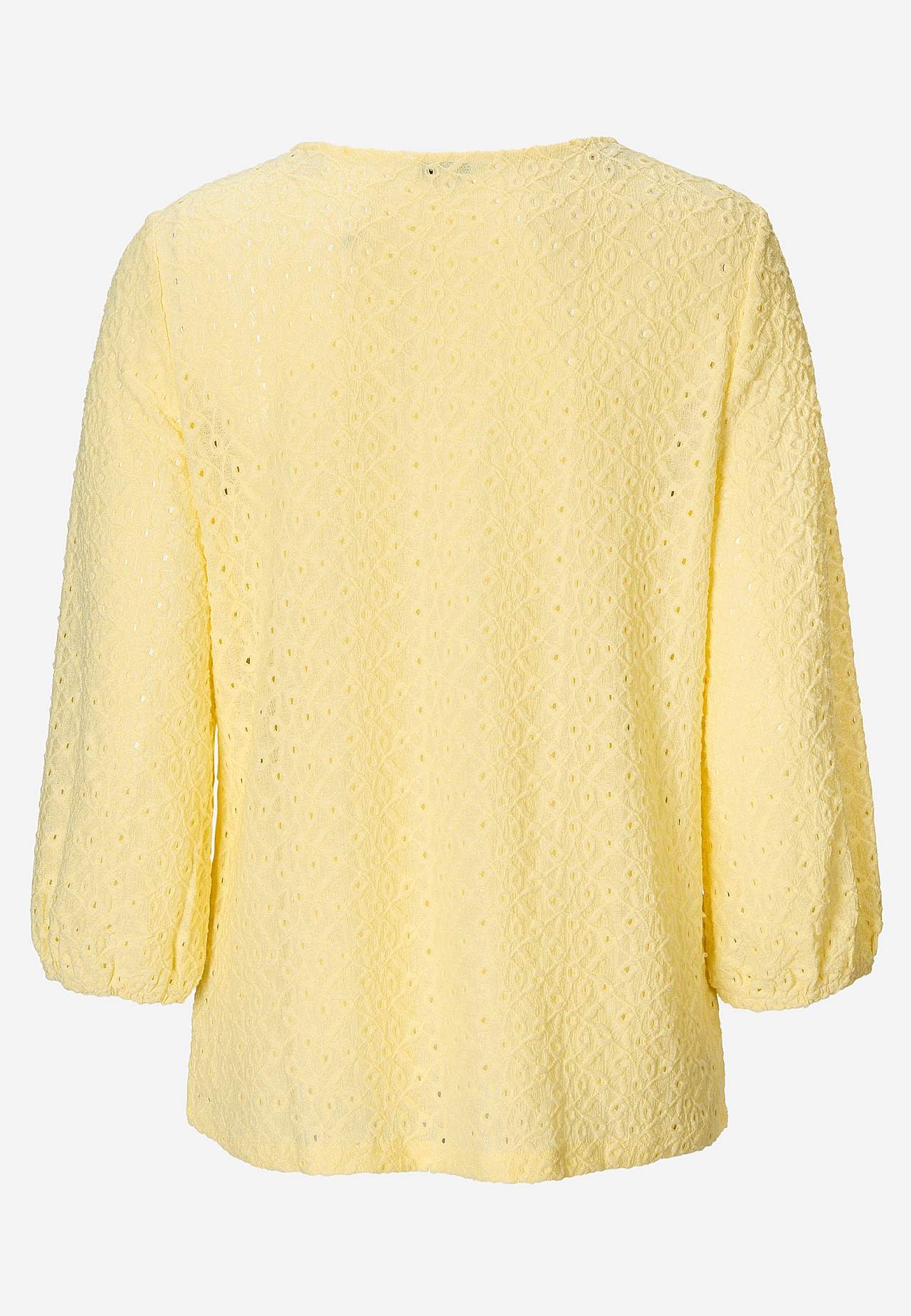 Lace top with openwork