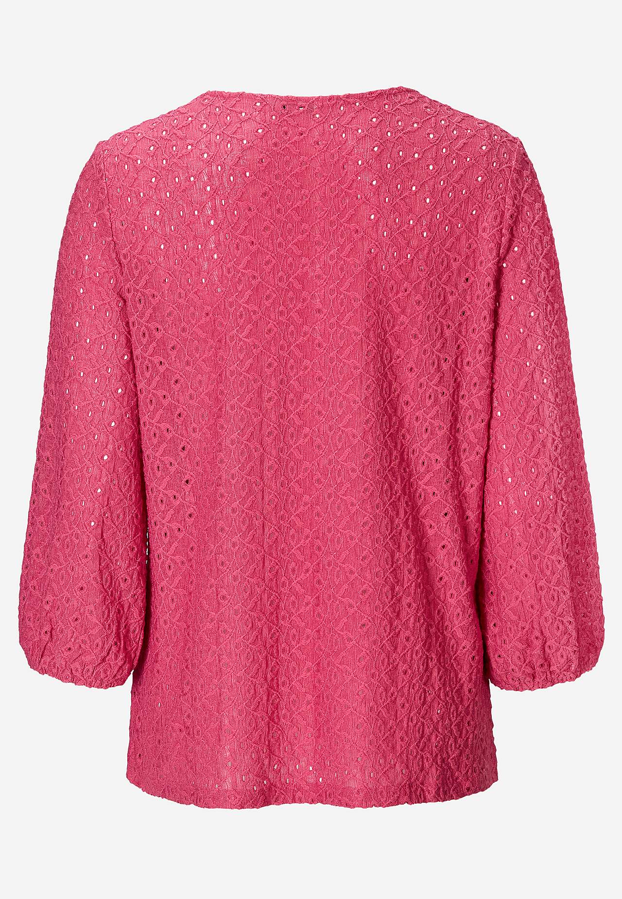Lace top with openwork