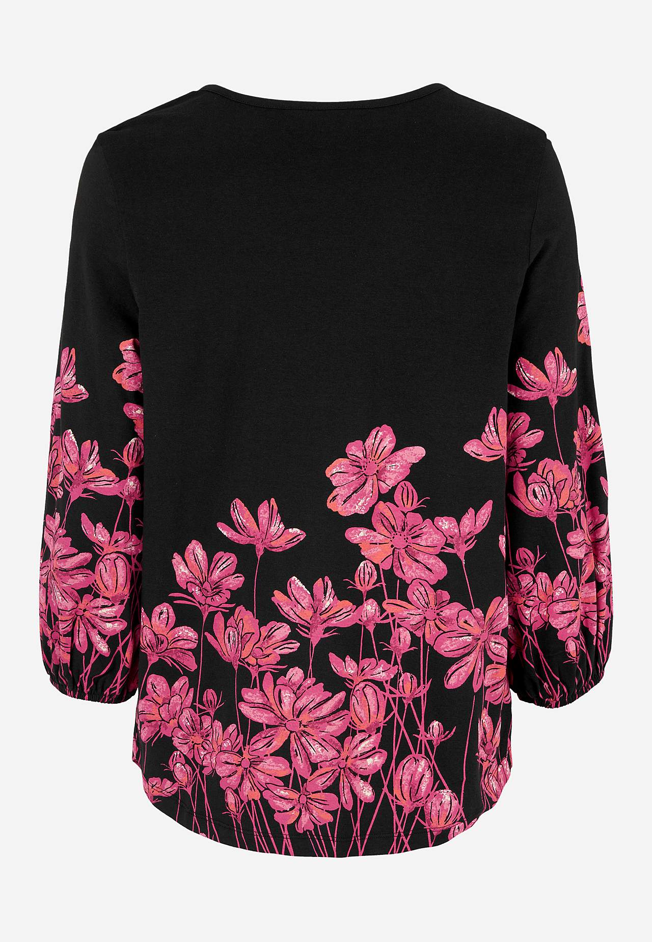 Jersey top with a flower pattern Engla