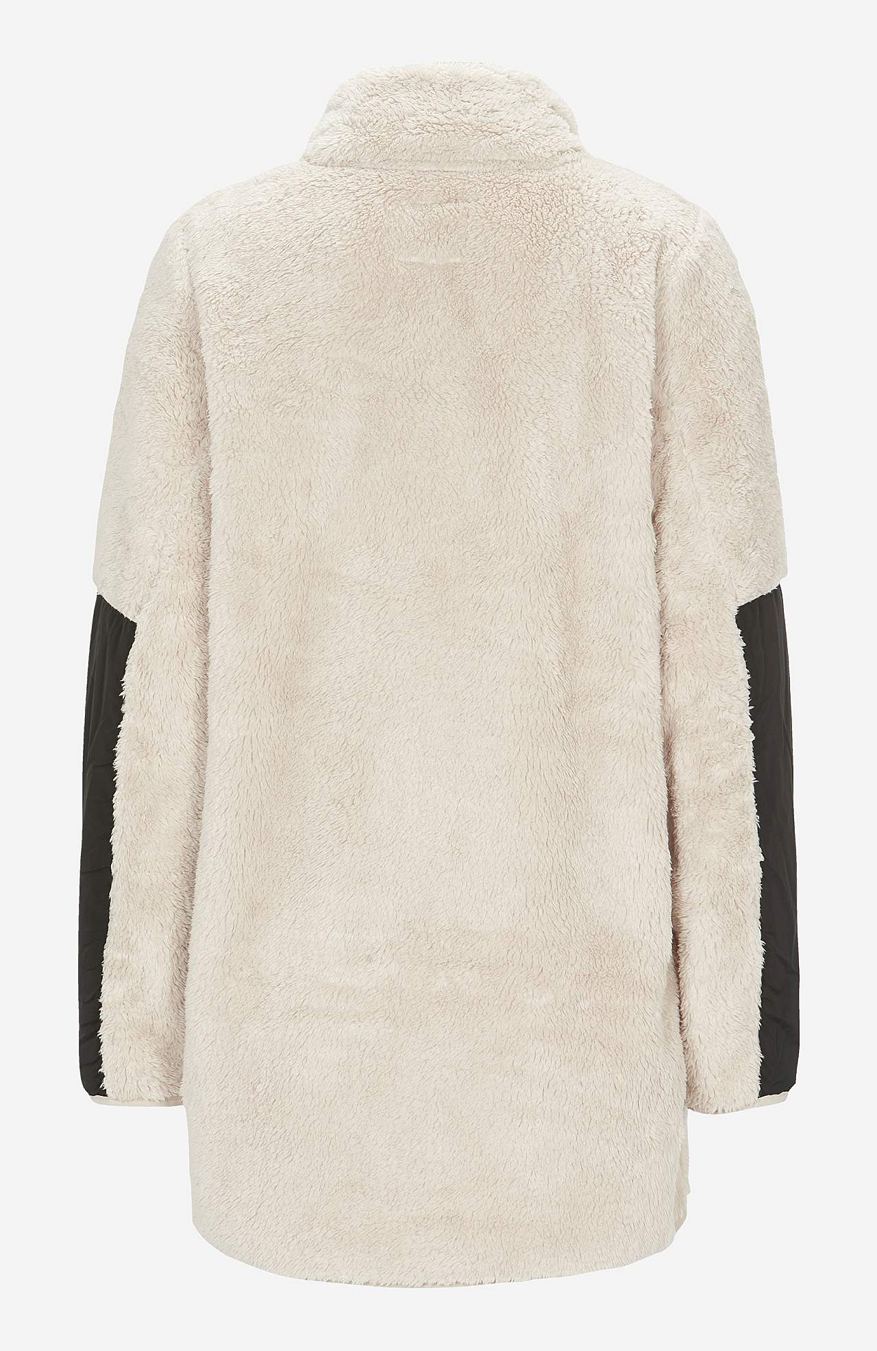 Long fleece jacket