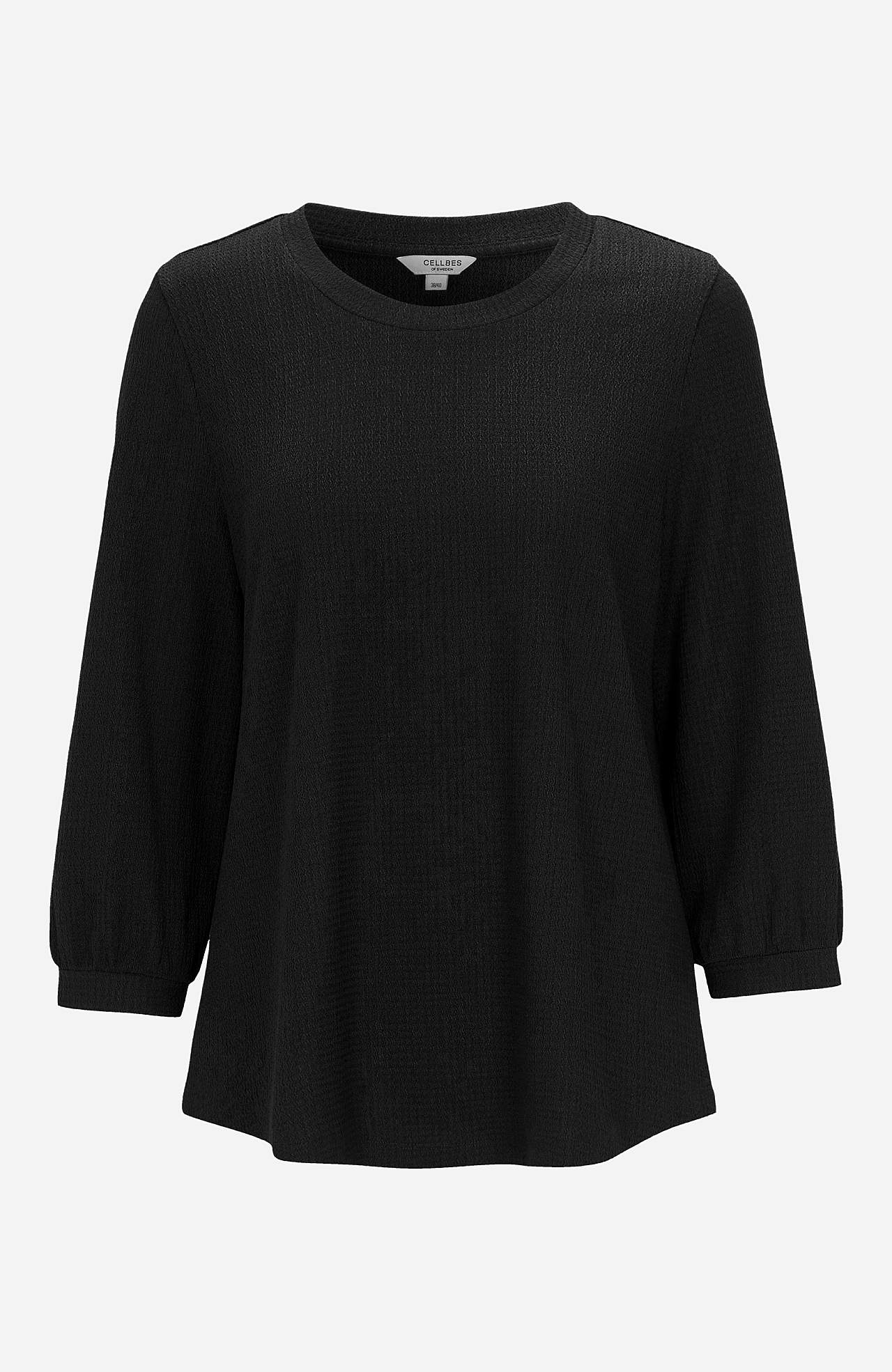 Jersey tuniq with 3/4 sleeve