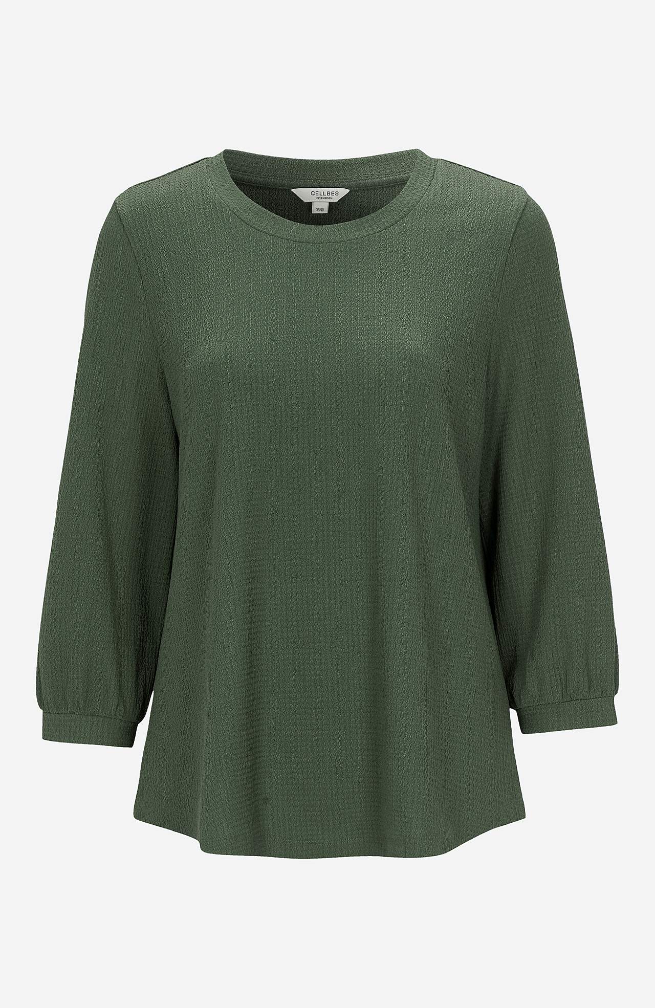 Jersey tuniq with 3/4 sleeve