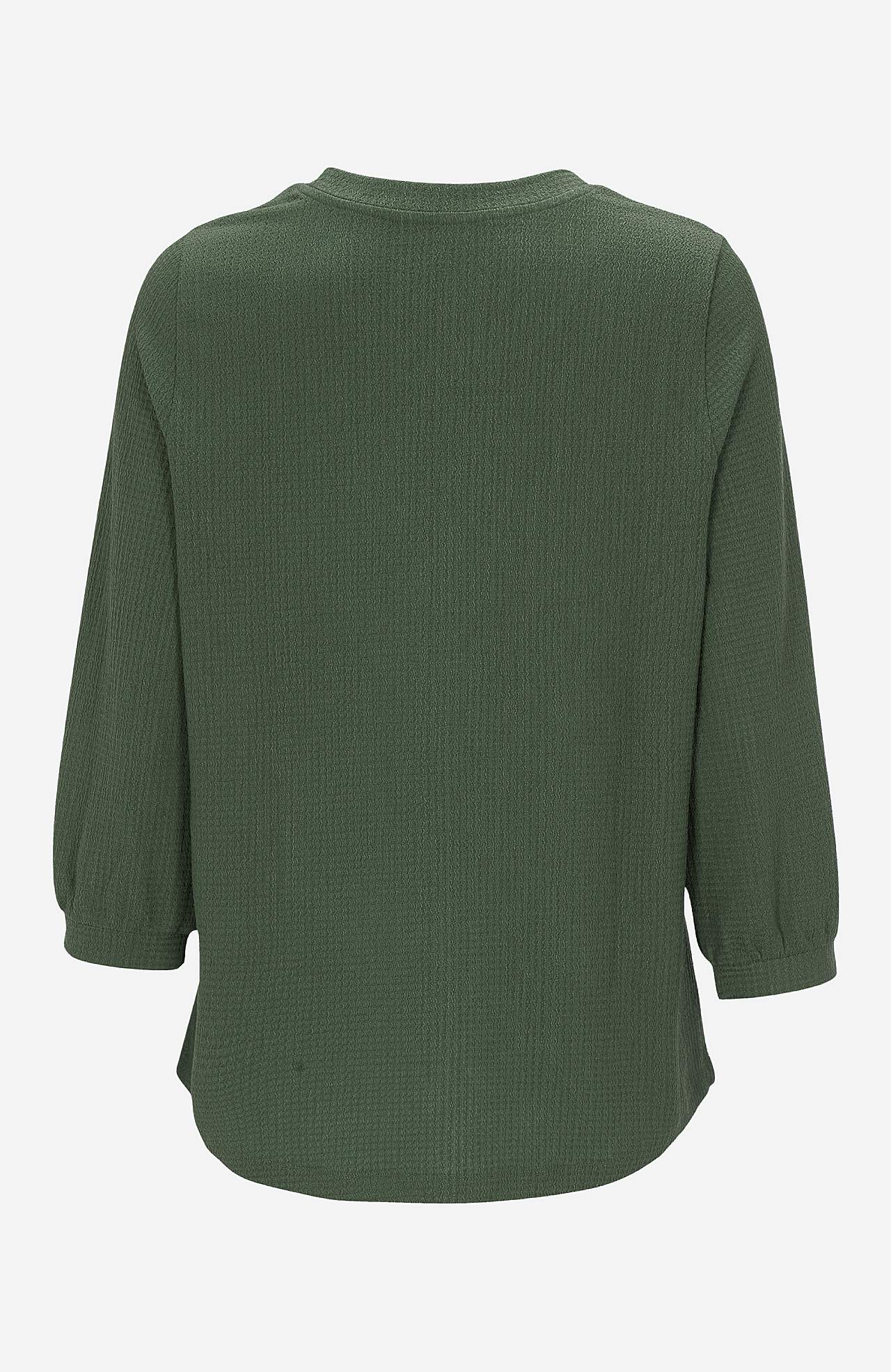 Jersey tuniq with 3/4 sleeve