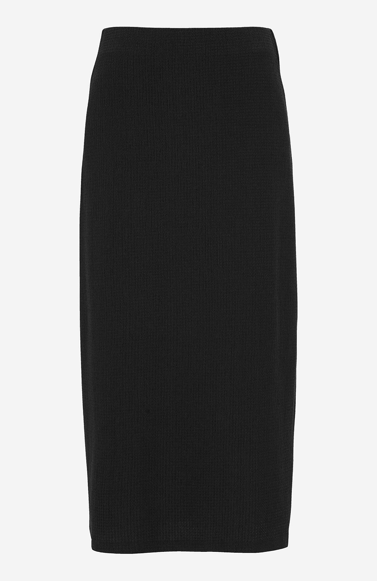 Jersey skirt with slit Janet