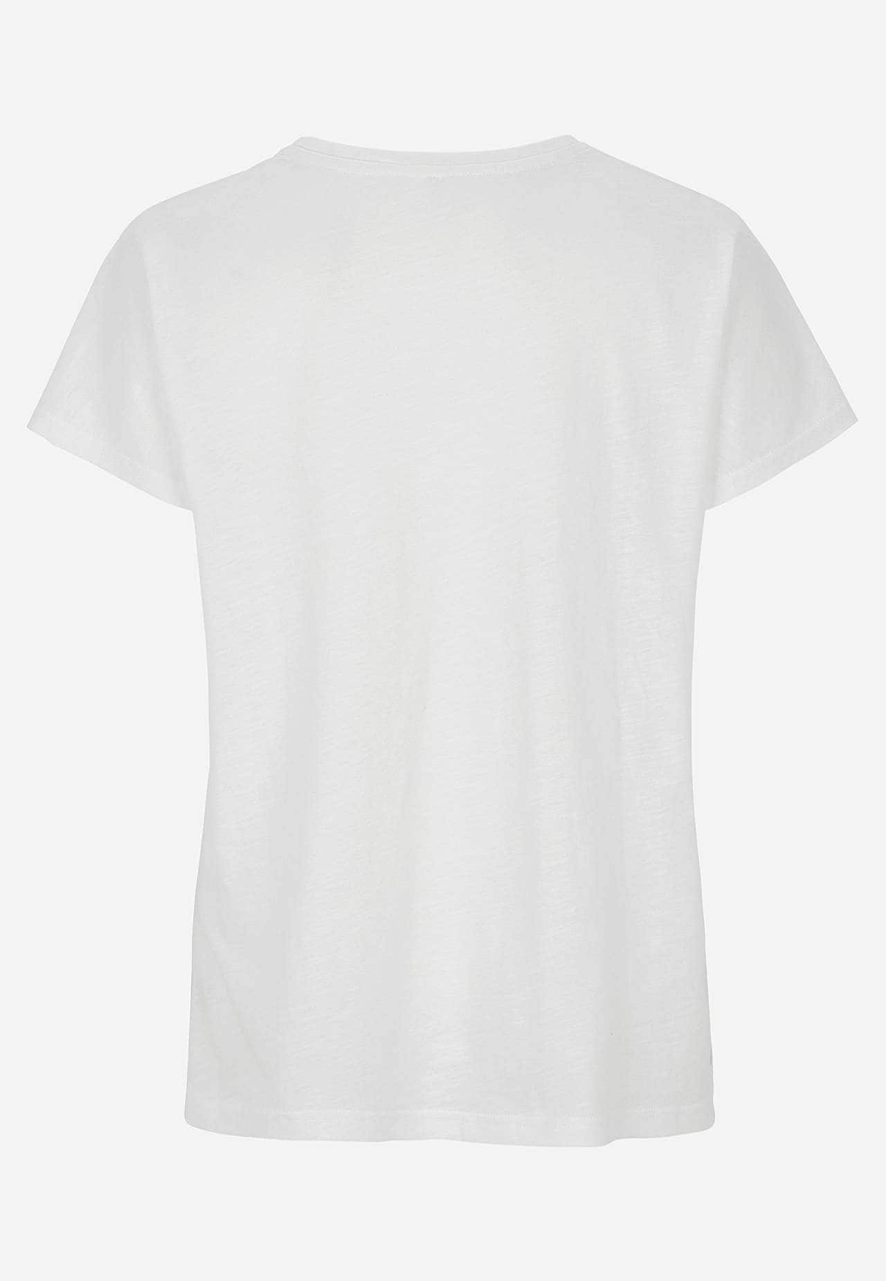 Jersey top with short sleeves