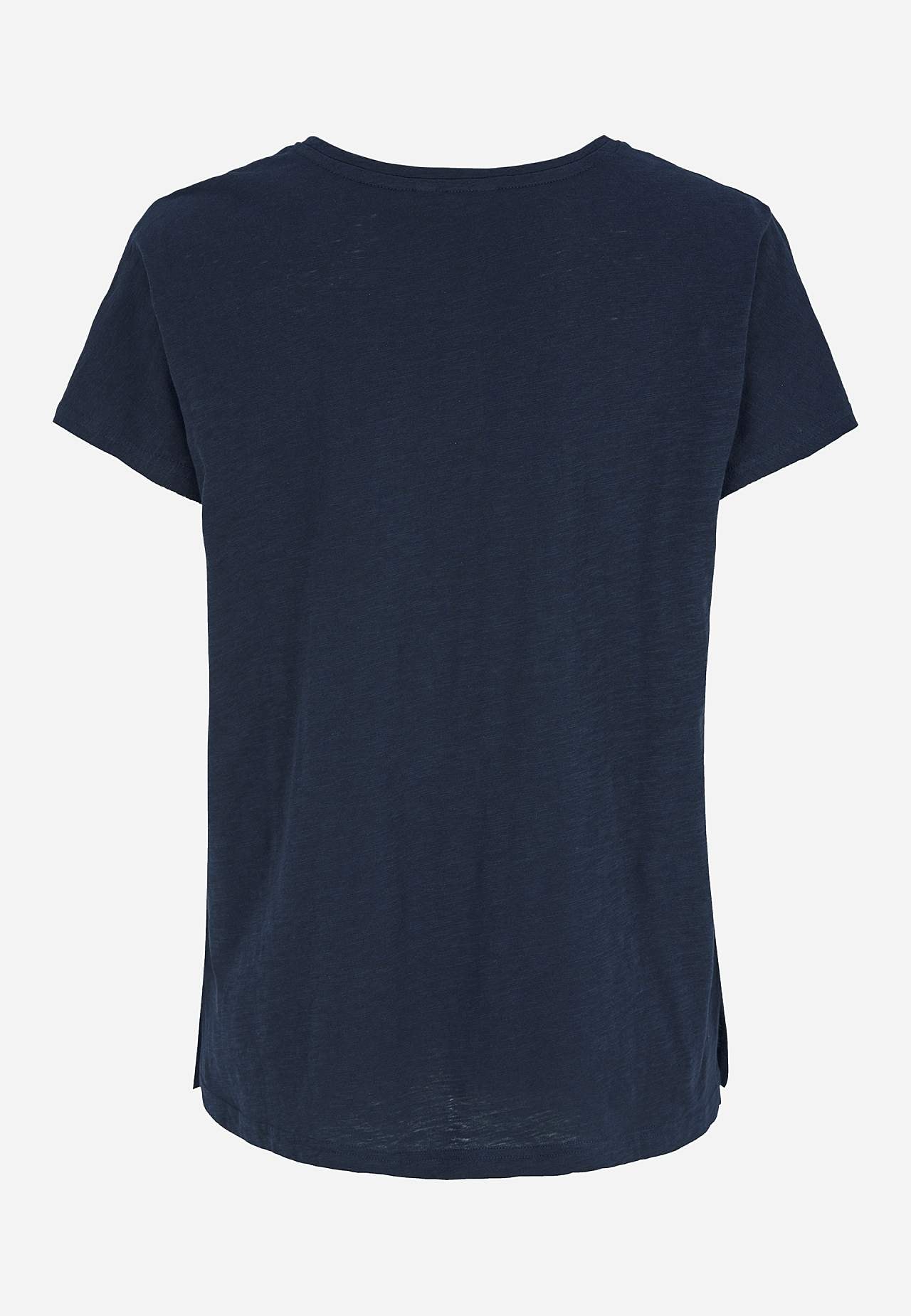 Jersey top with short sleeves