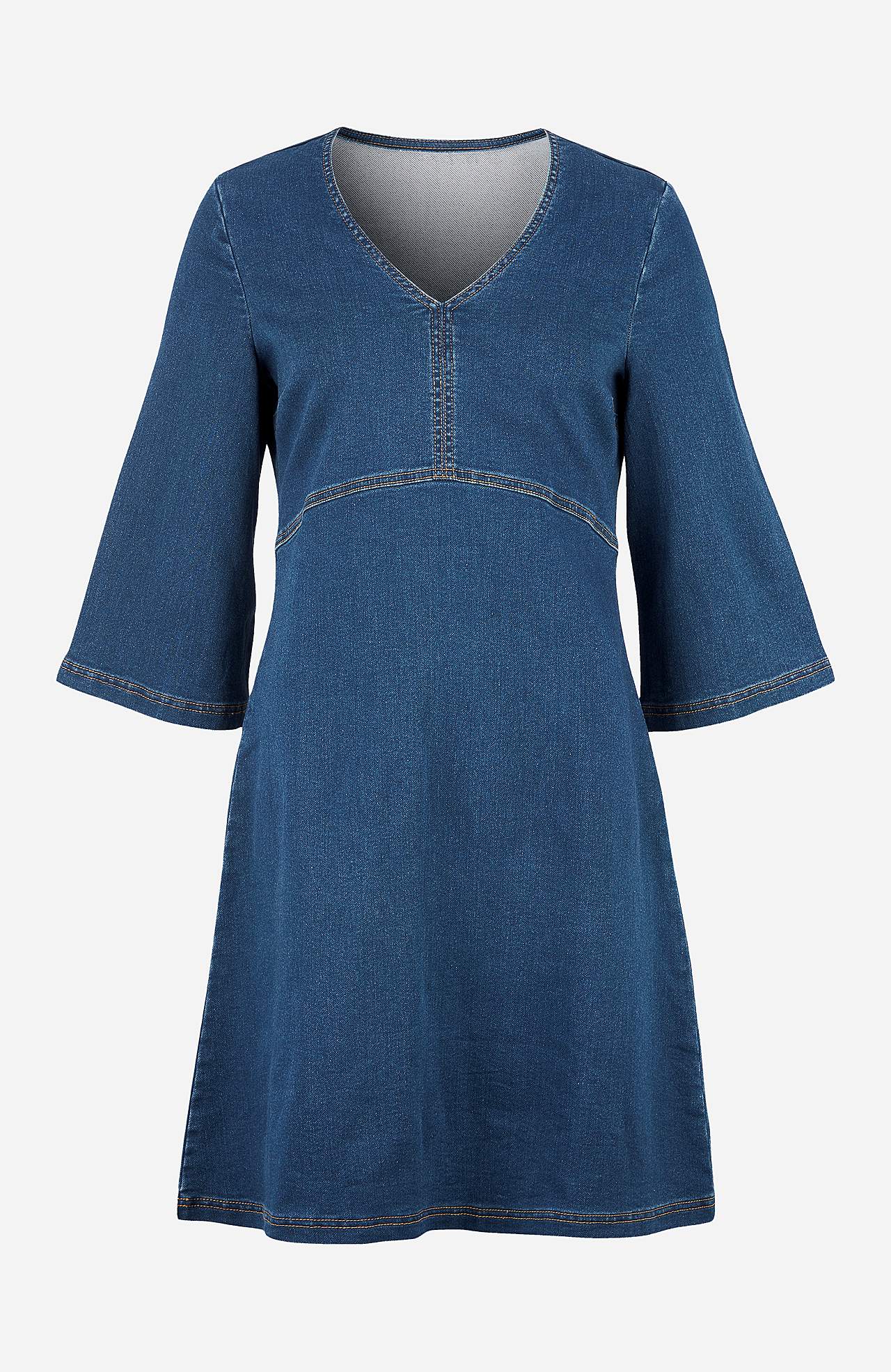 Dress in denim jersey Olga
