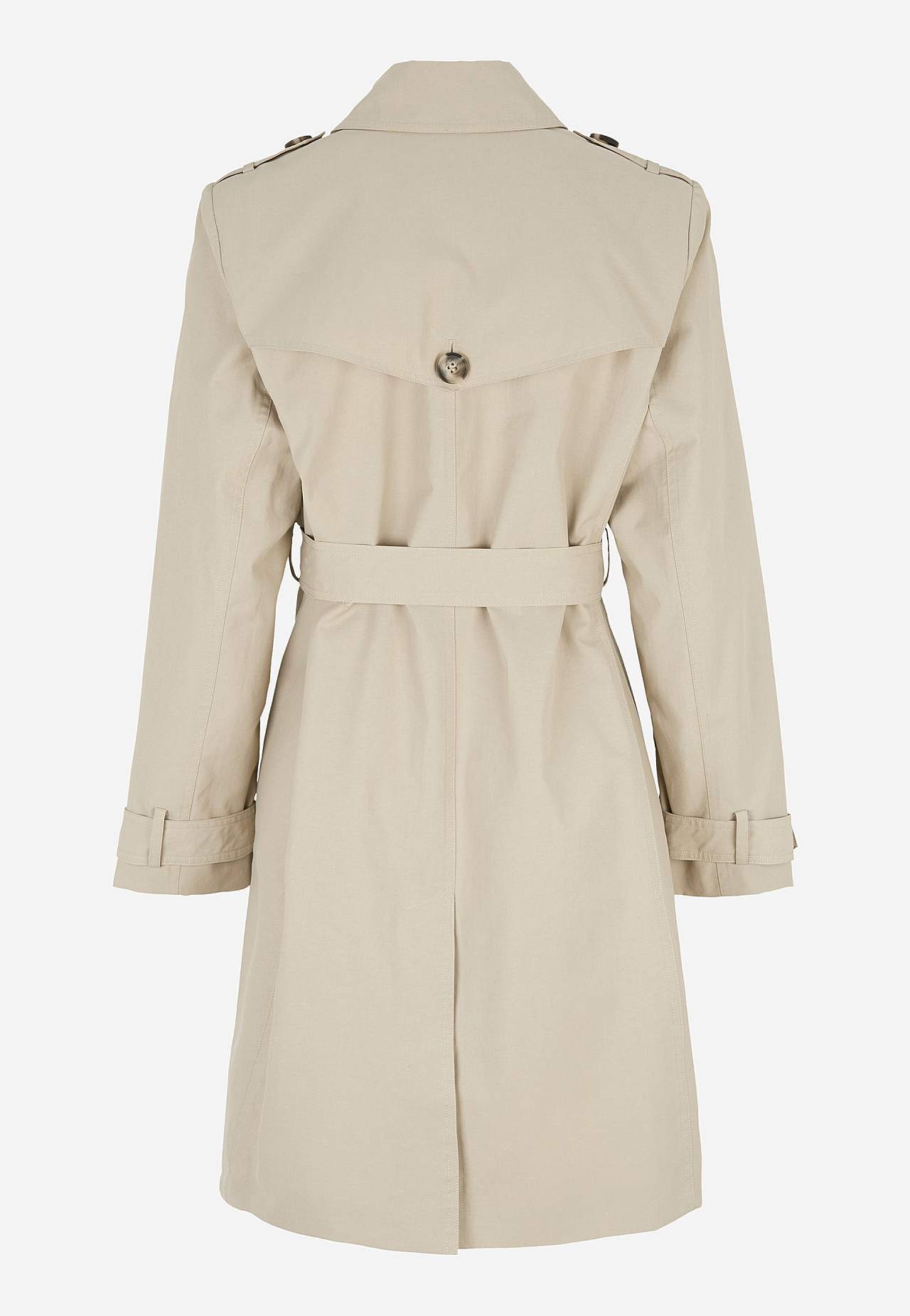 Single-breasted trenchcoat