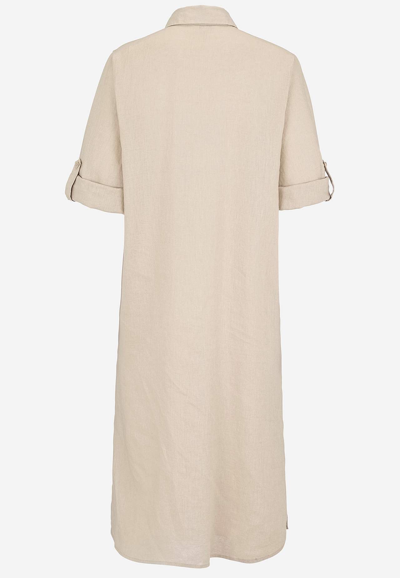 Shirt Premium dress in flax