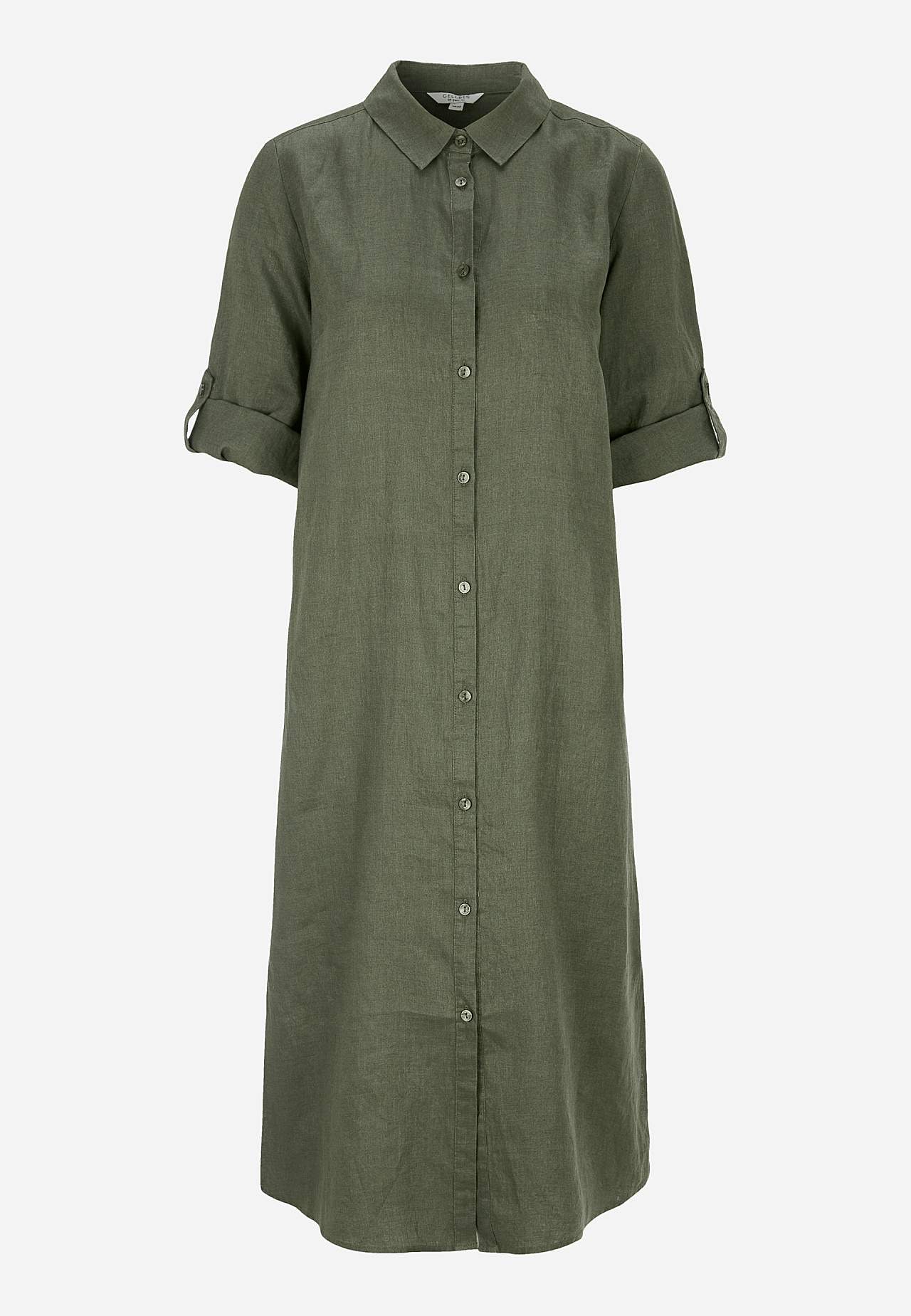 Shirt Premium dress in flax