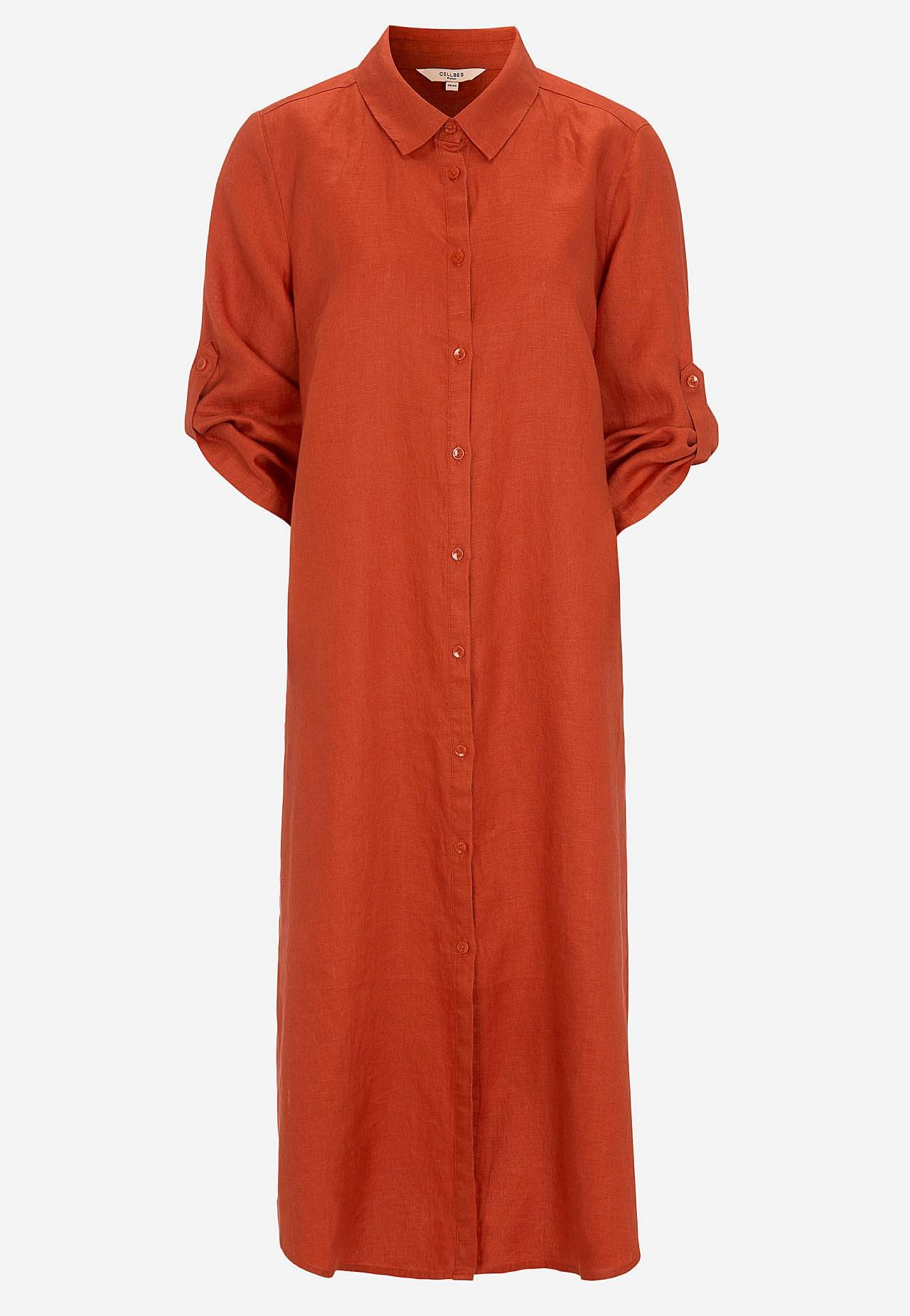 Shirt Premium dress in flax