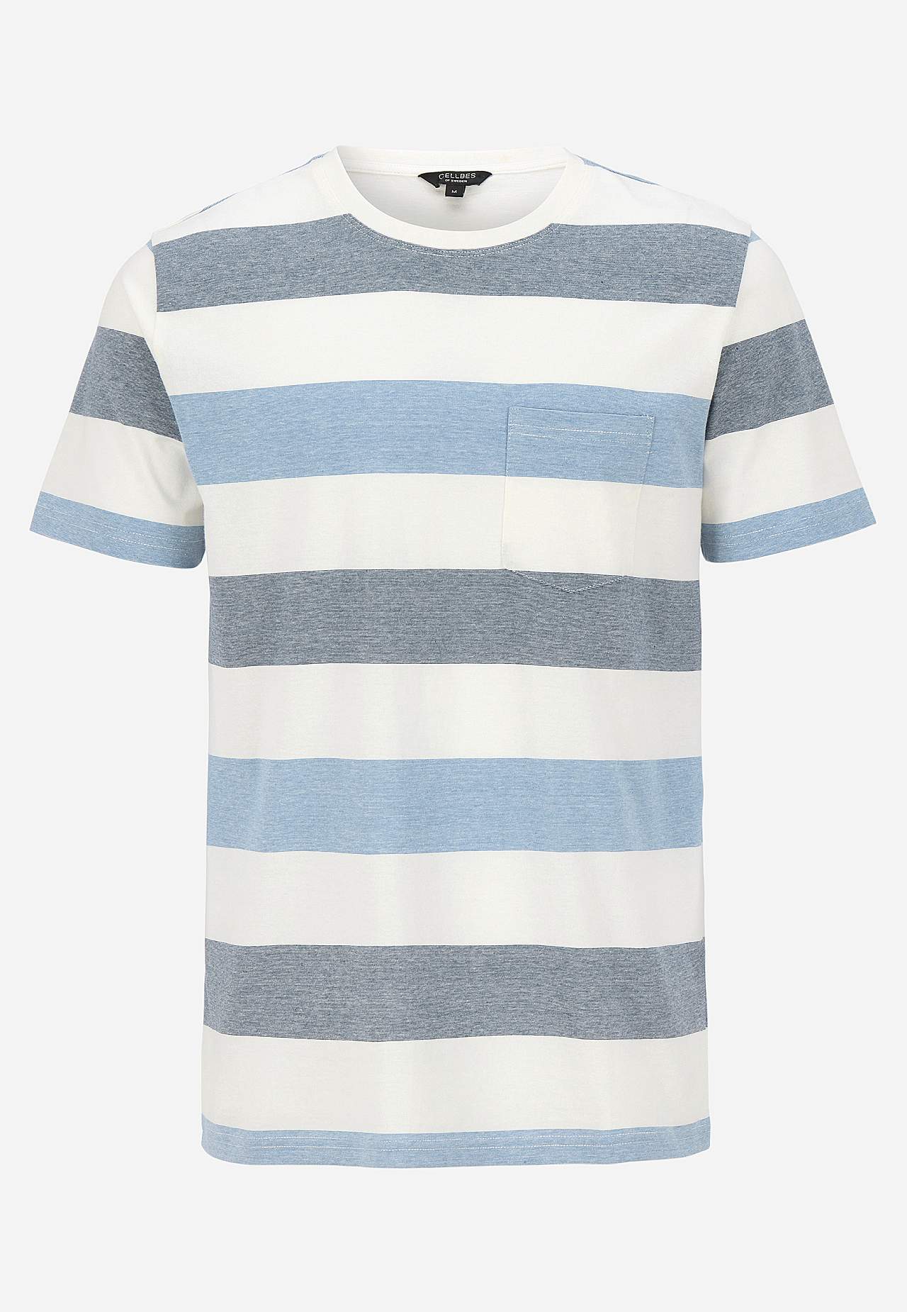 T-shirt with wide stripes Johannes