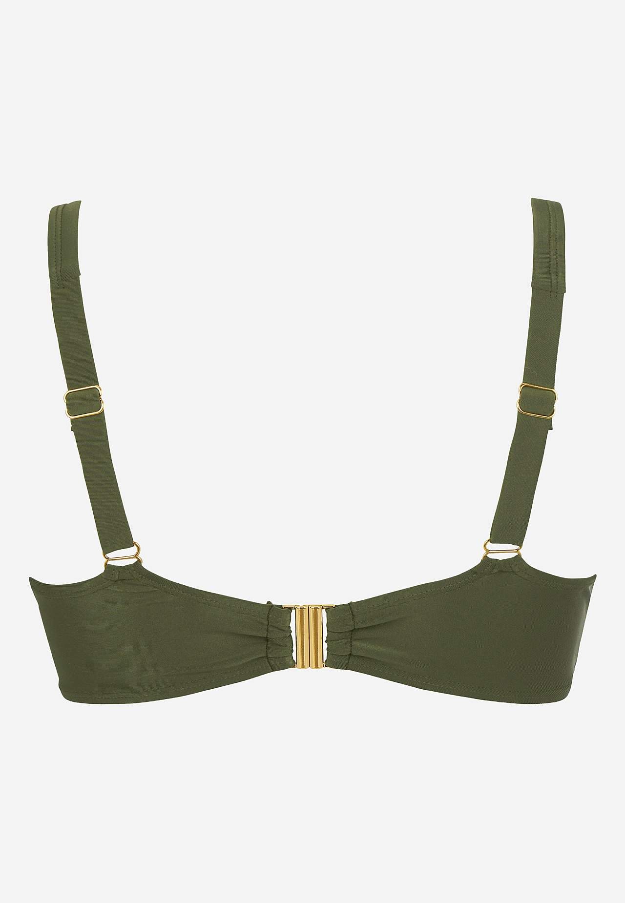 Unicoloured, wireless bikini bra Nerja