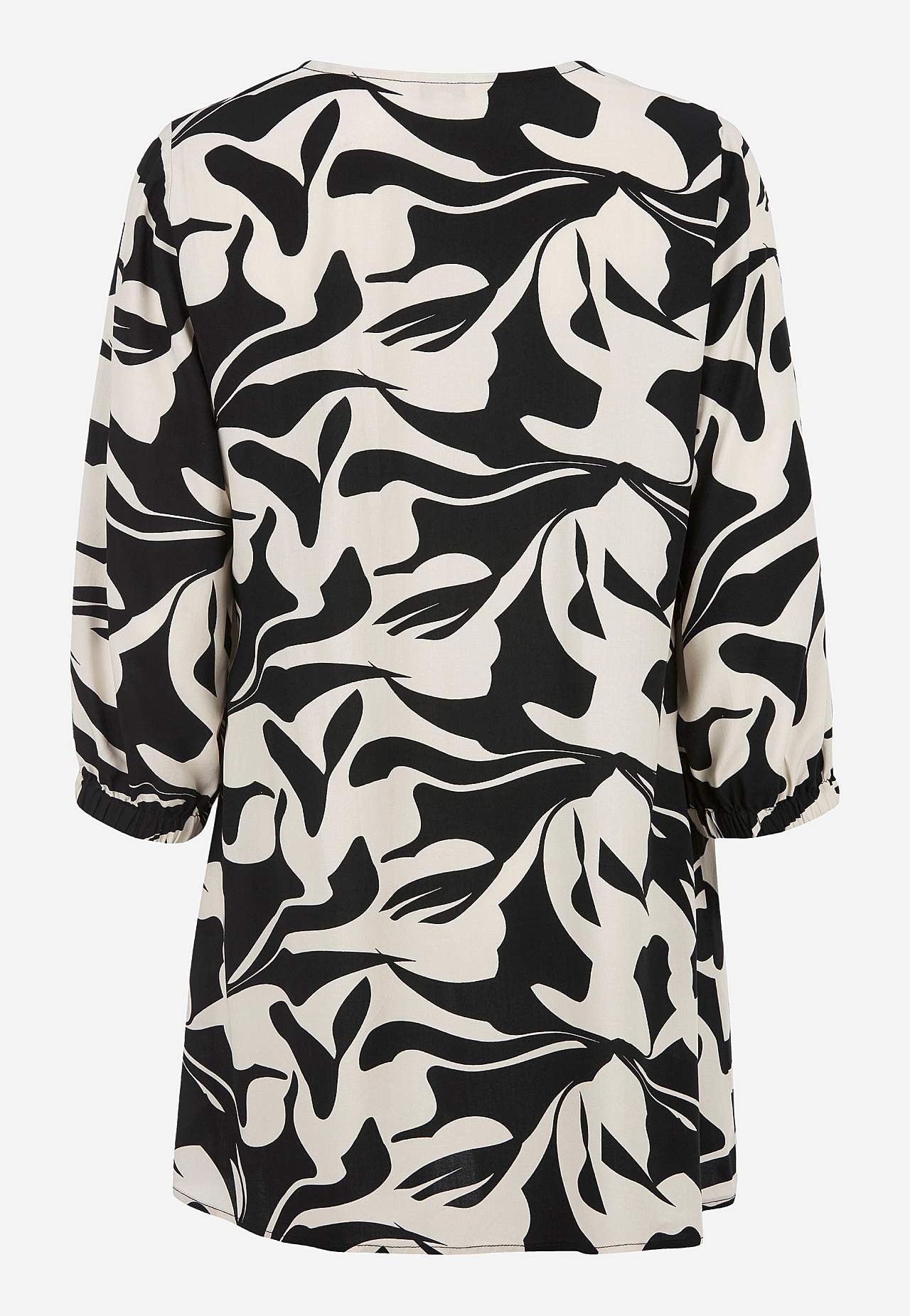 Tunic with 3/4 sleeve