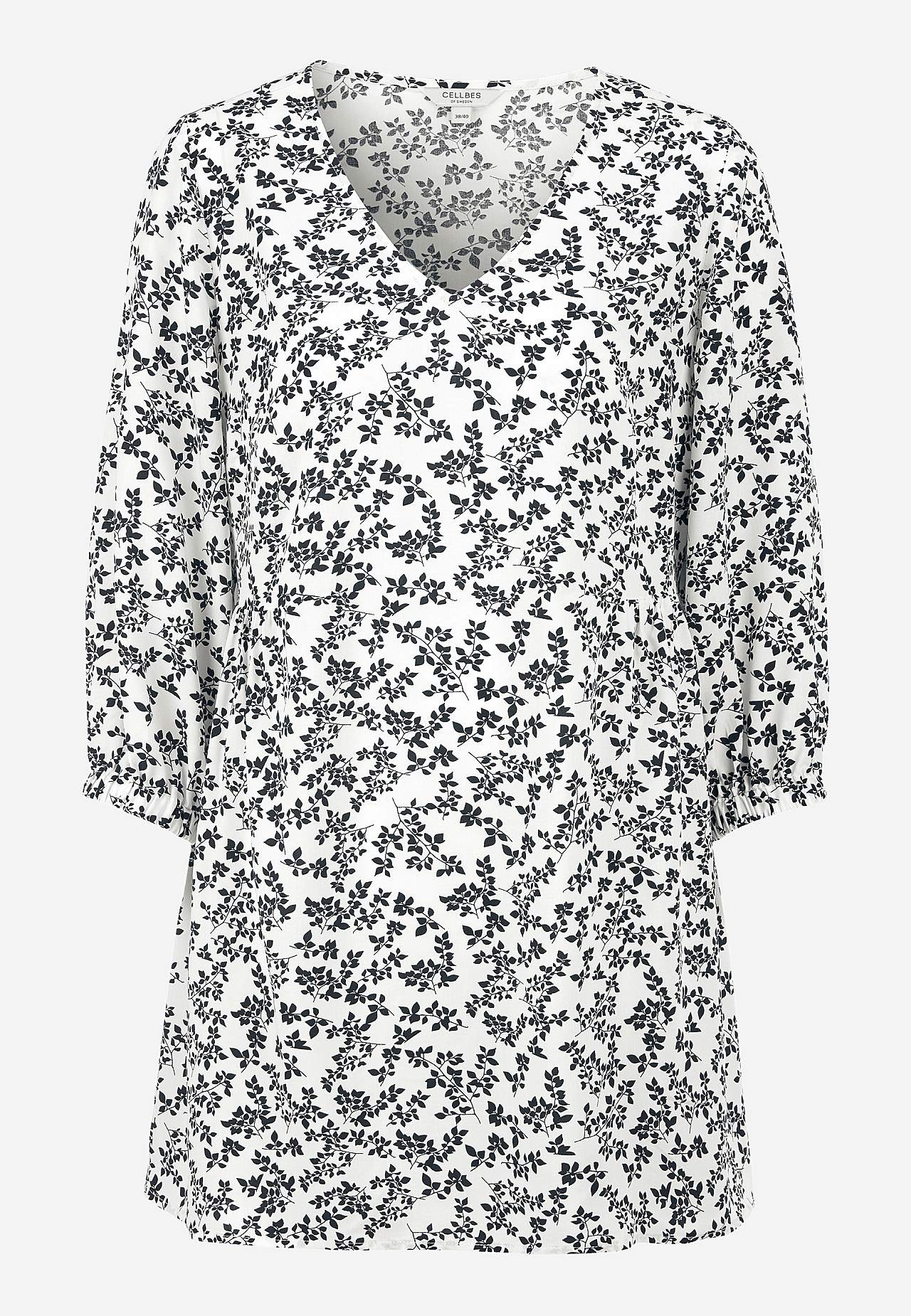 Tunic with 3/4 sleeve