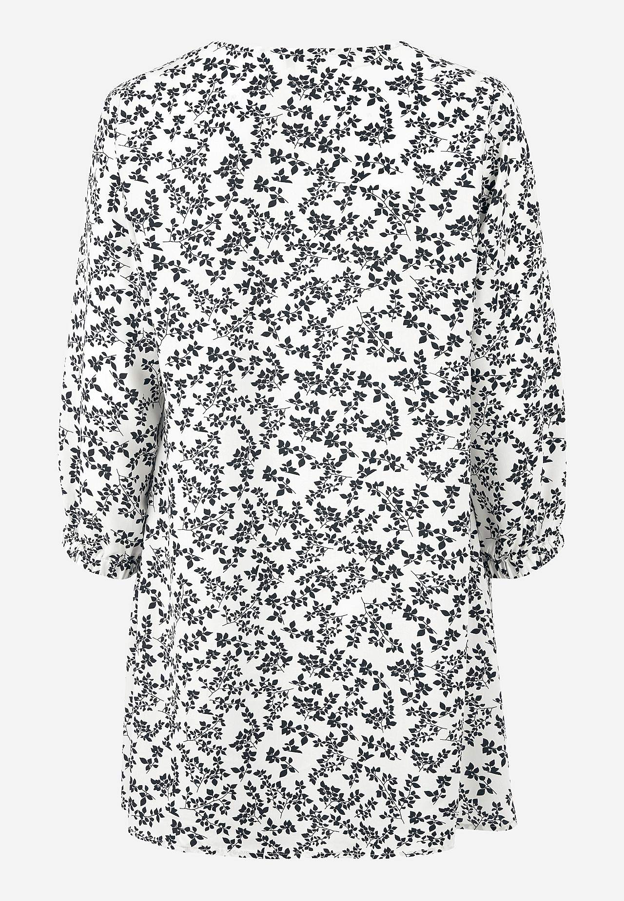 Tunic with 3/4 sleeve