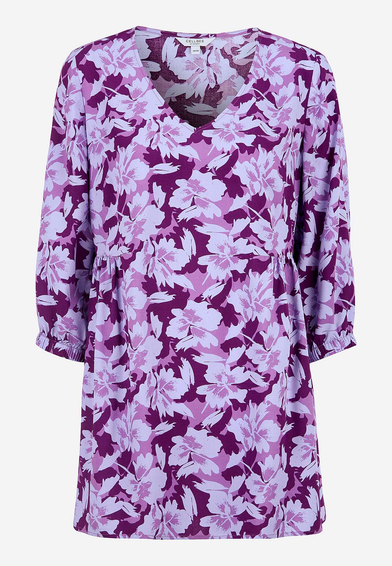 Tunic with 3/4 sleeve