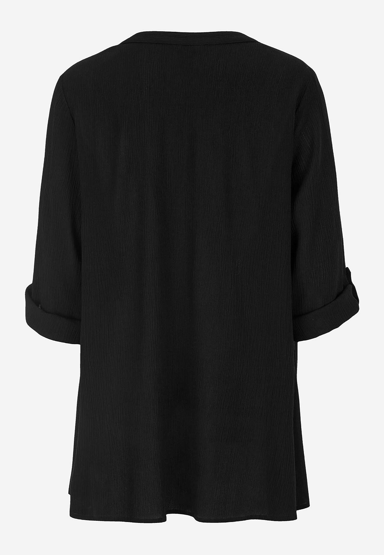 Tunic with 3/4 length sleeves