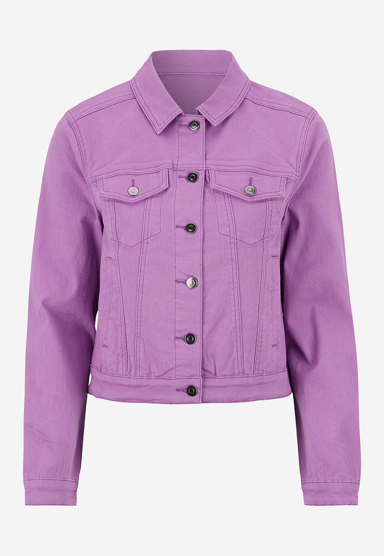 Denim jacket with stretch