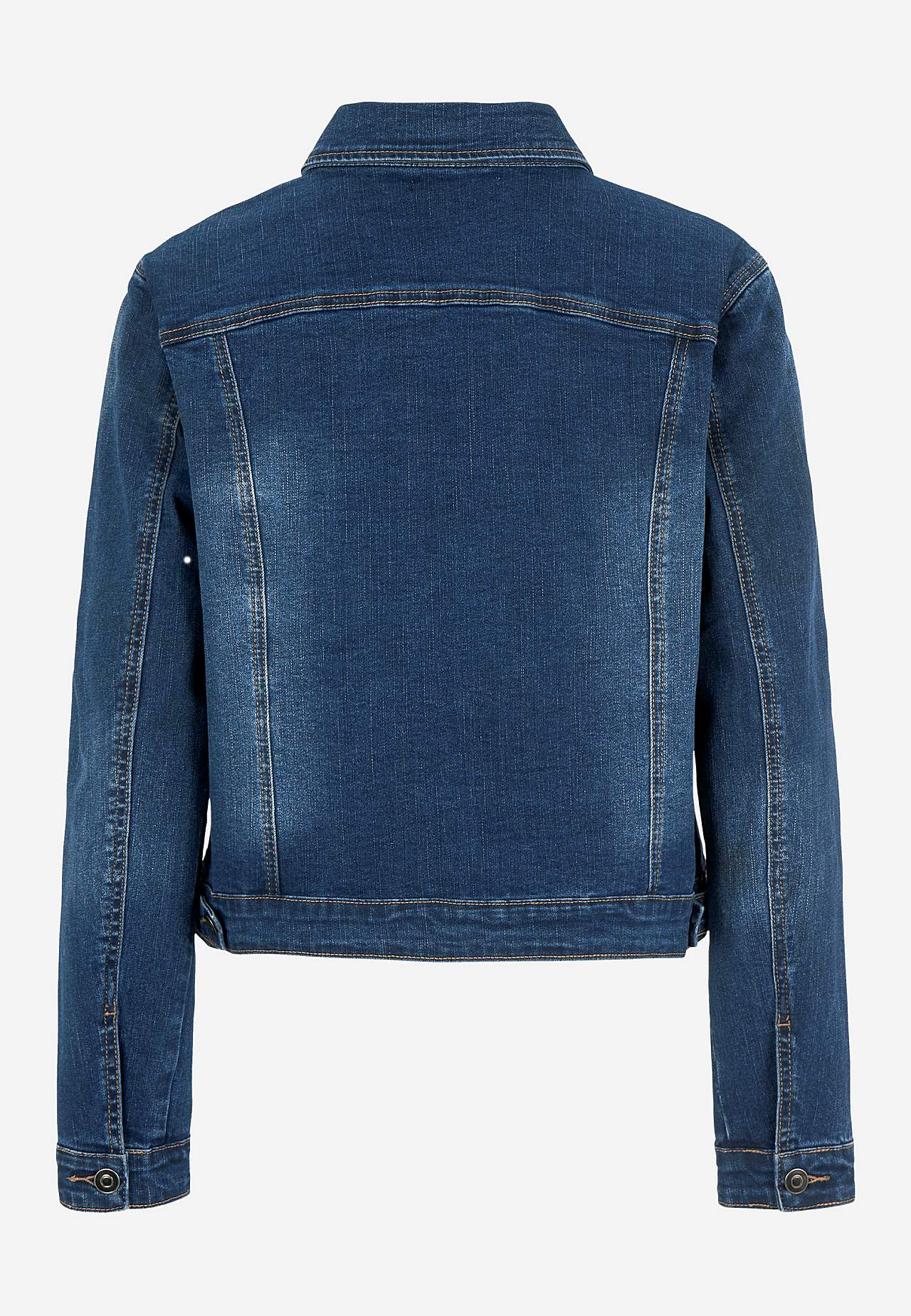 Denim jacket with stretch