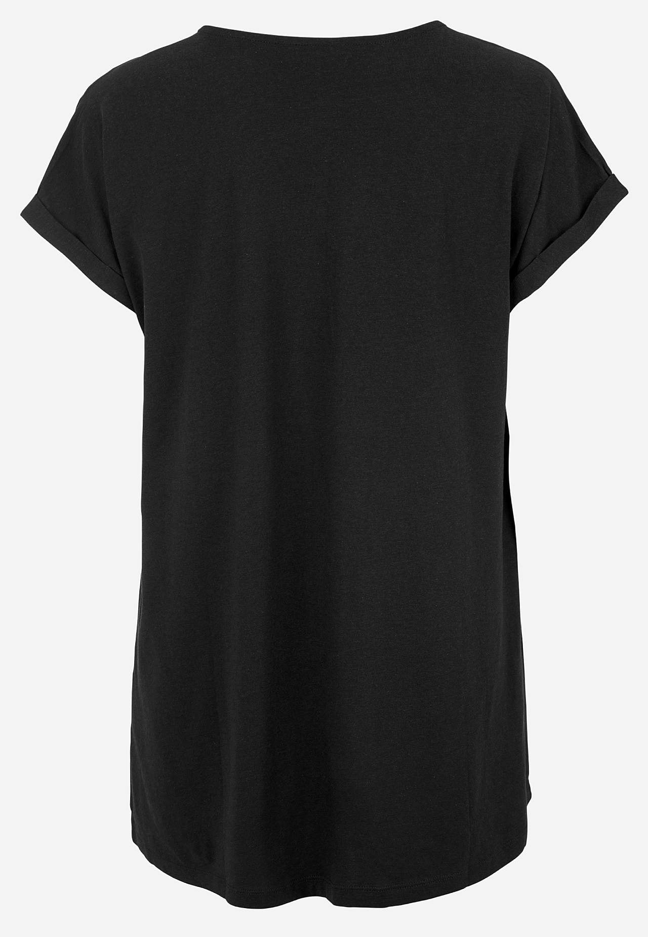 Short-sleeved jersey tuniq