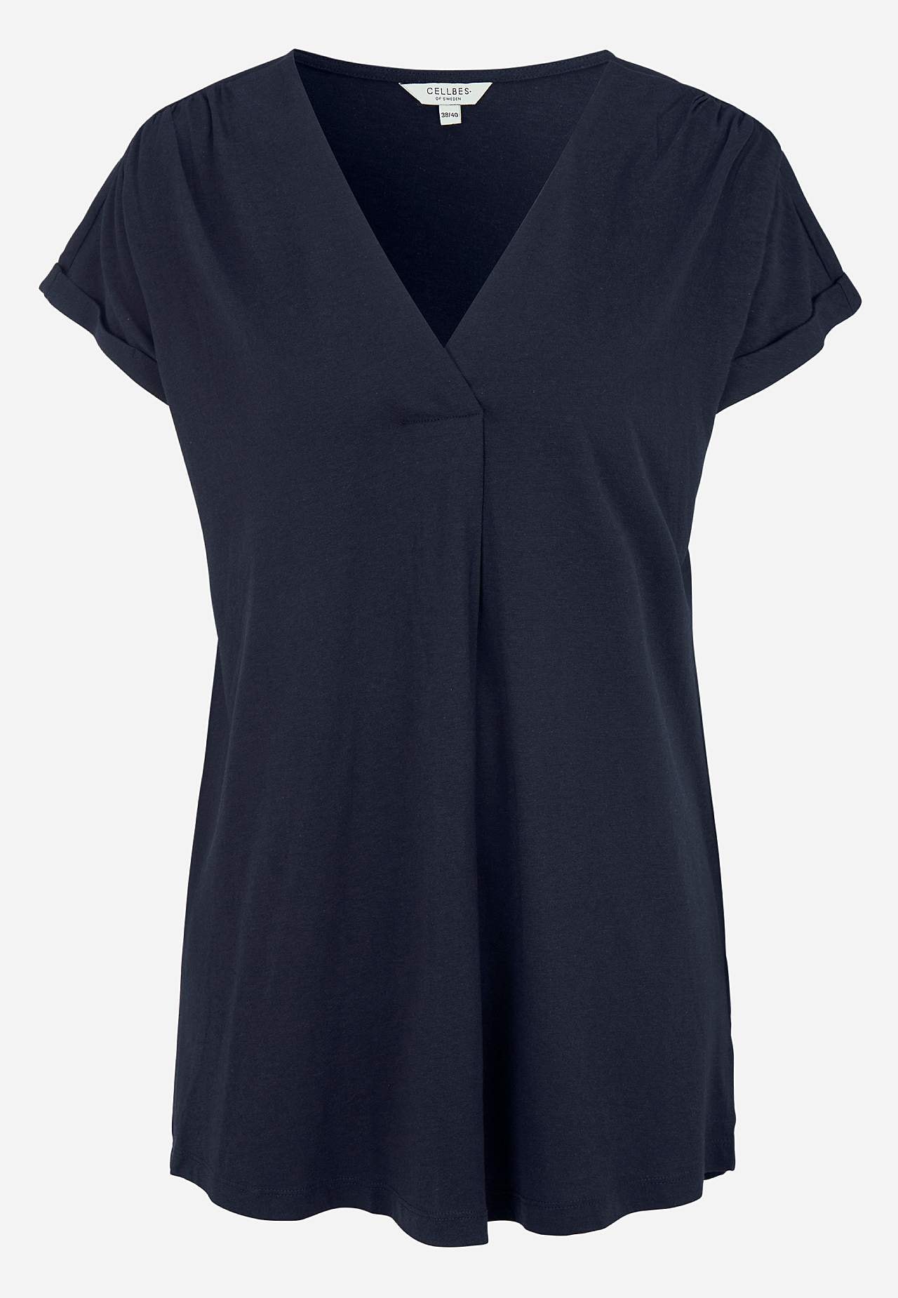 Short-sleeved jersey tuniq