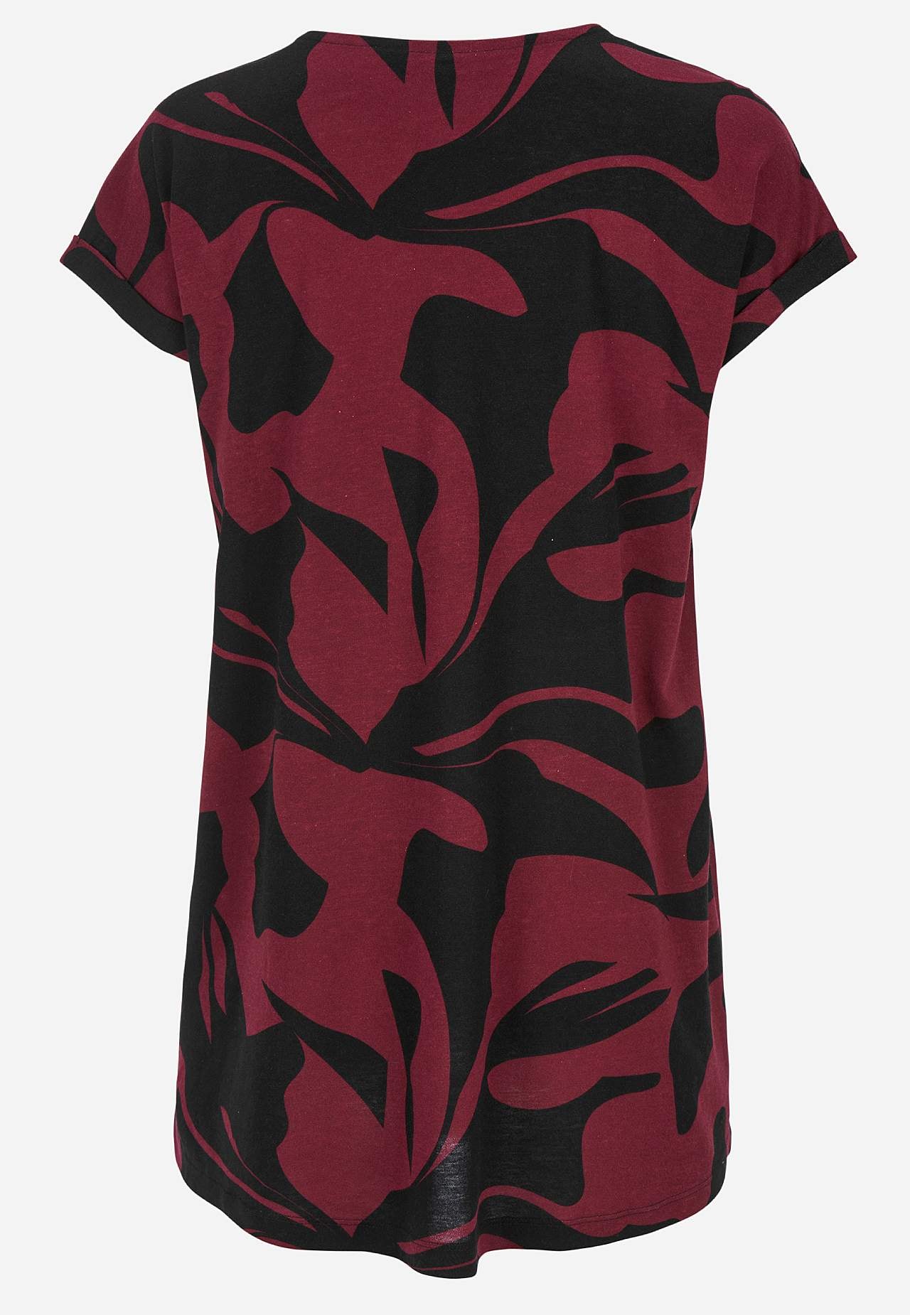 Short-sleeved jersey tuniq