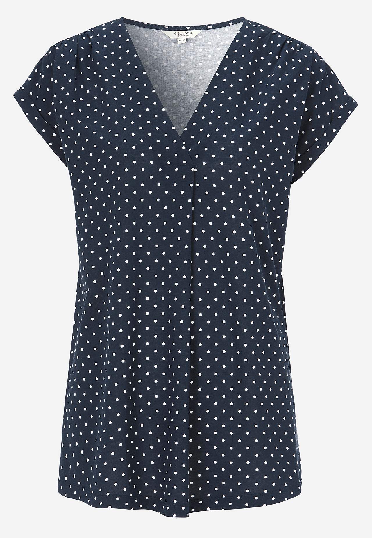 Short-sleeved jersey tuniq