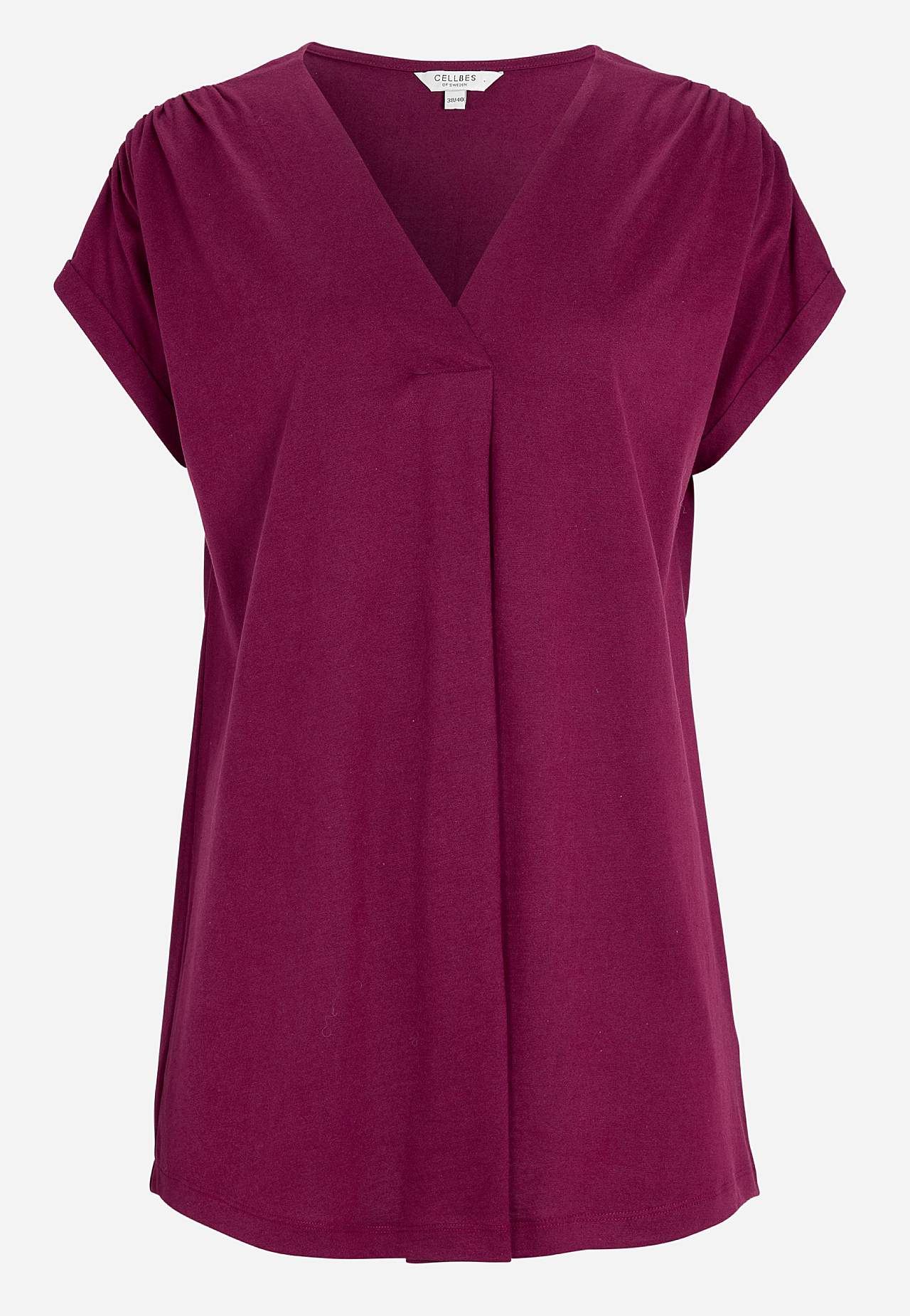 Short-sleeved jersey tuniq