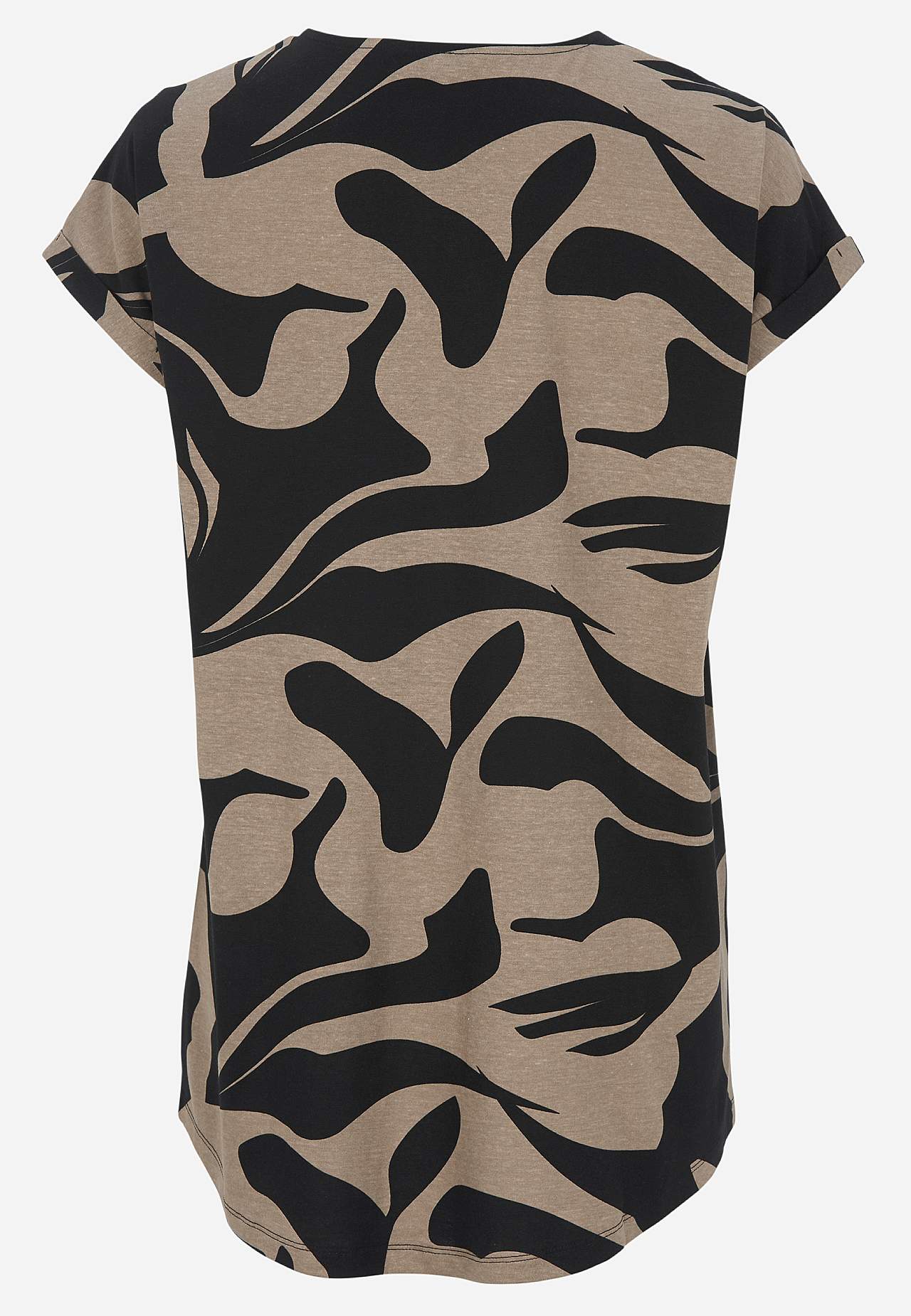 Short-sleeved jersey tuniq