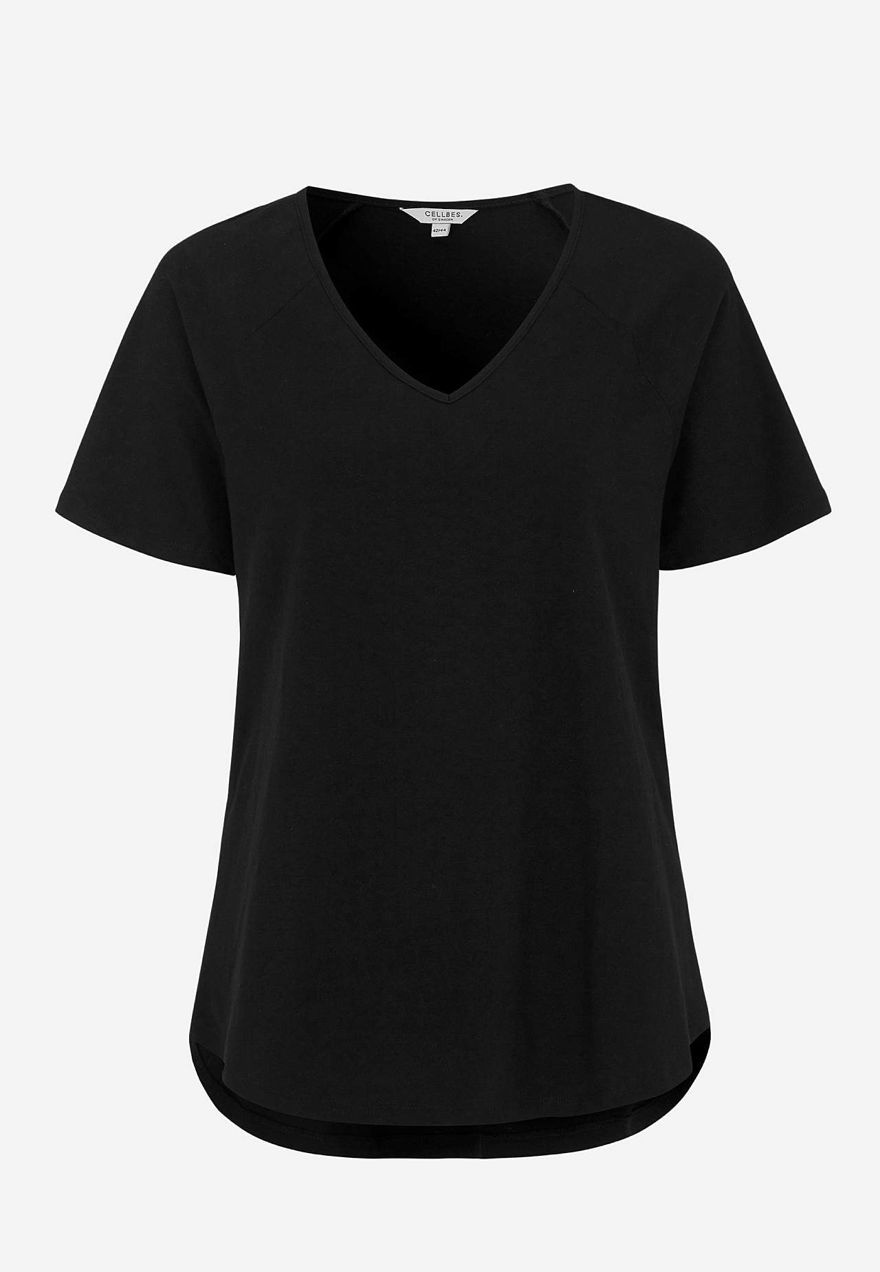 Jersey top with raglan sleeve 2-pack