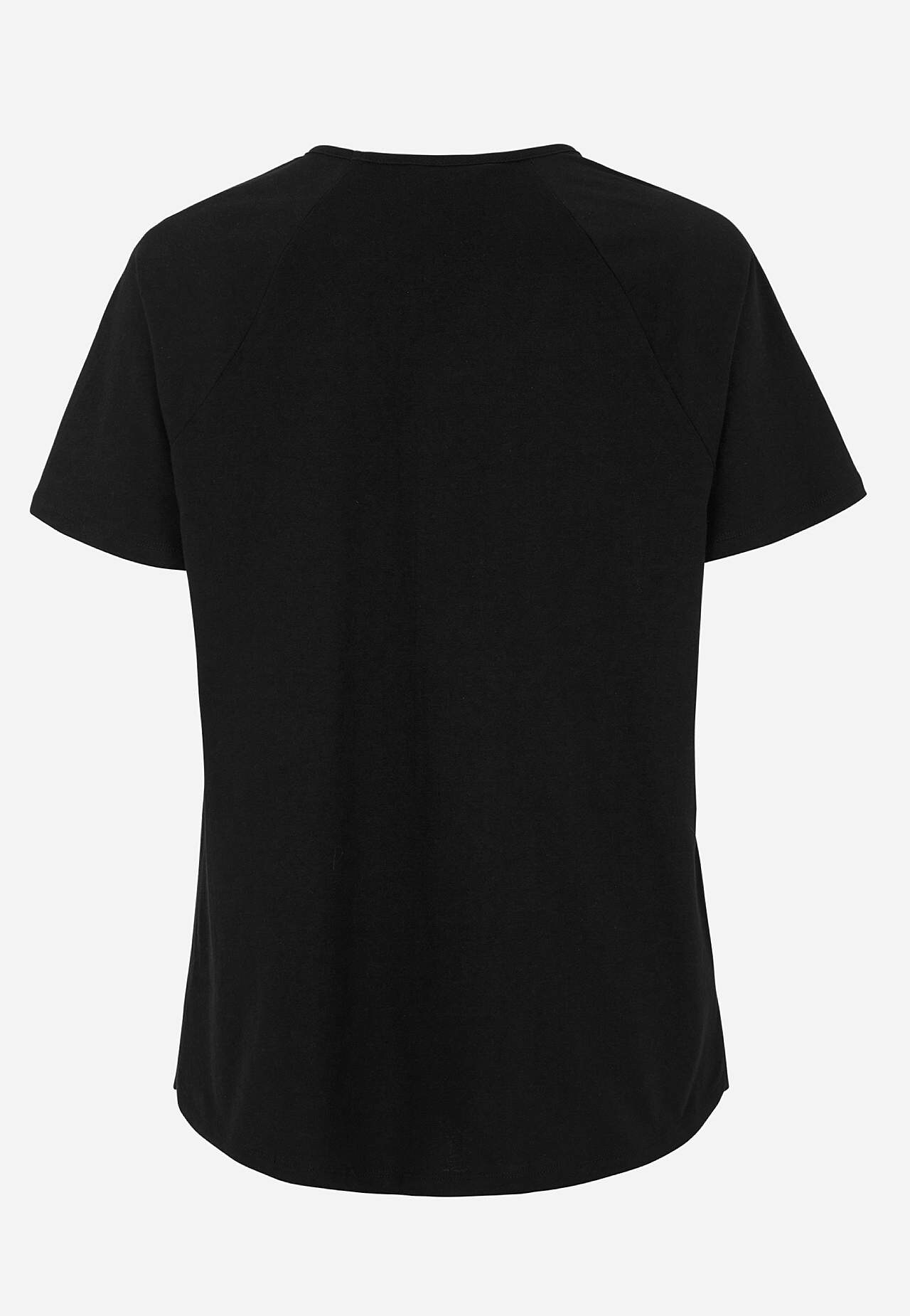 Jersey top with raglan sleeve 2-pack