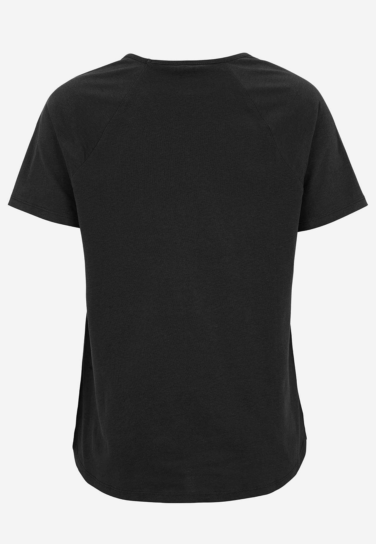 Jersey top with raglan sleeve 2-pack
