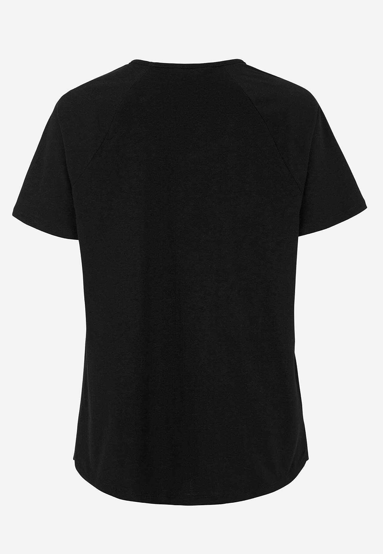 Jersey top with raglan sleeve 2-pack